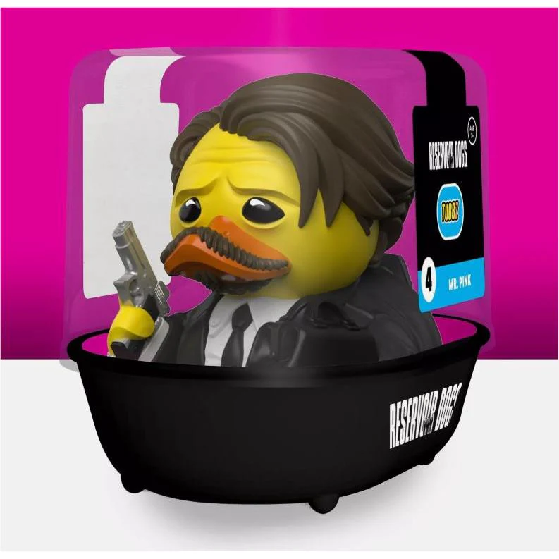 Tubbz Cosplaying Duck Collectible (Reservoir Dogs - Mr Pink) - Image 5