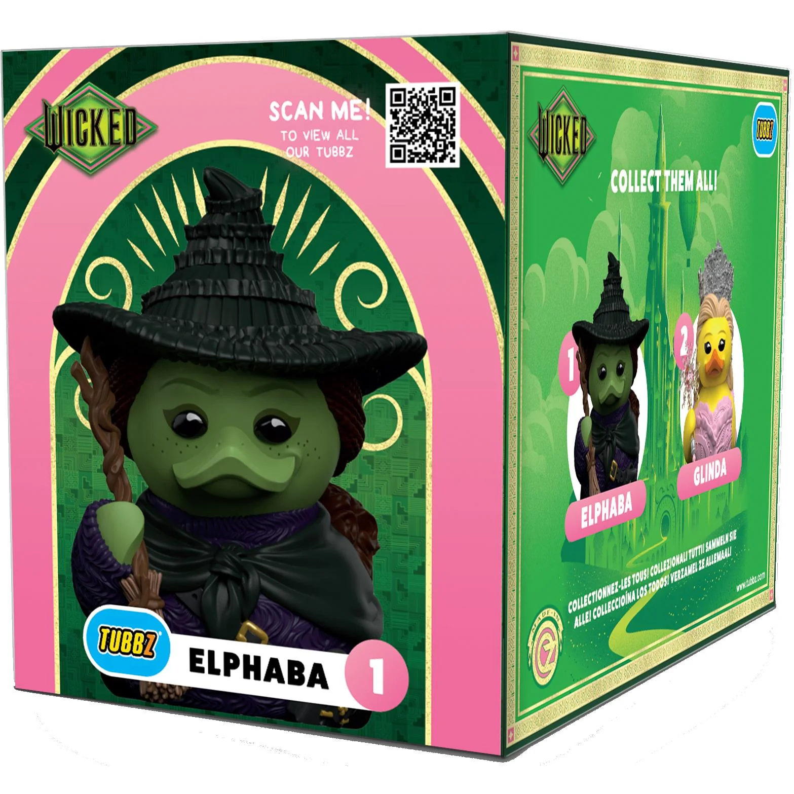 Tubbz Cosplaying Duck Collectible (Wicked - Elphaba) - Image 2