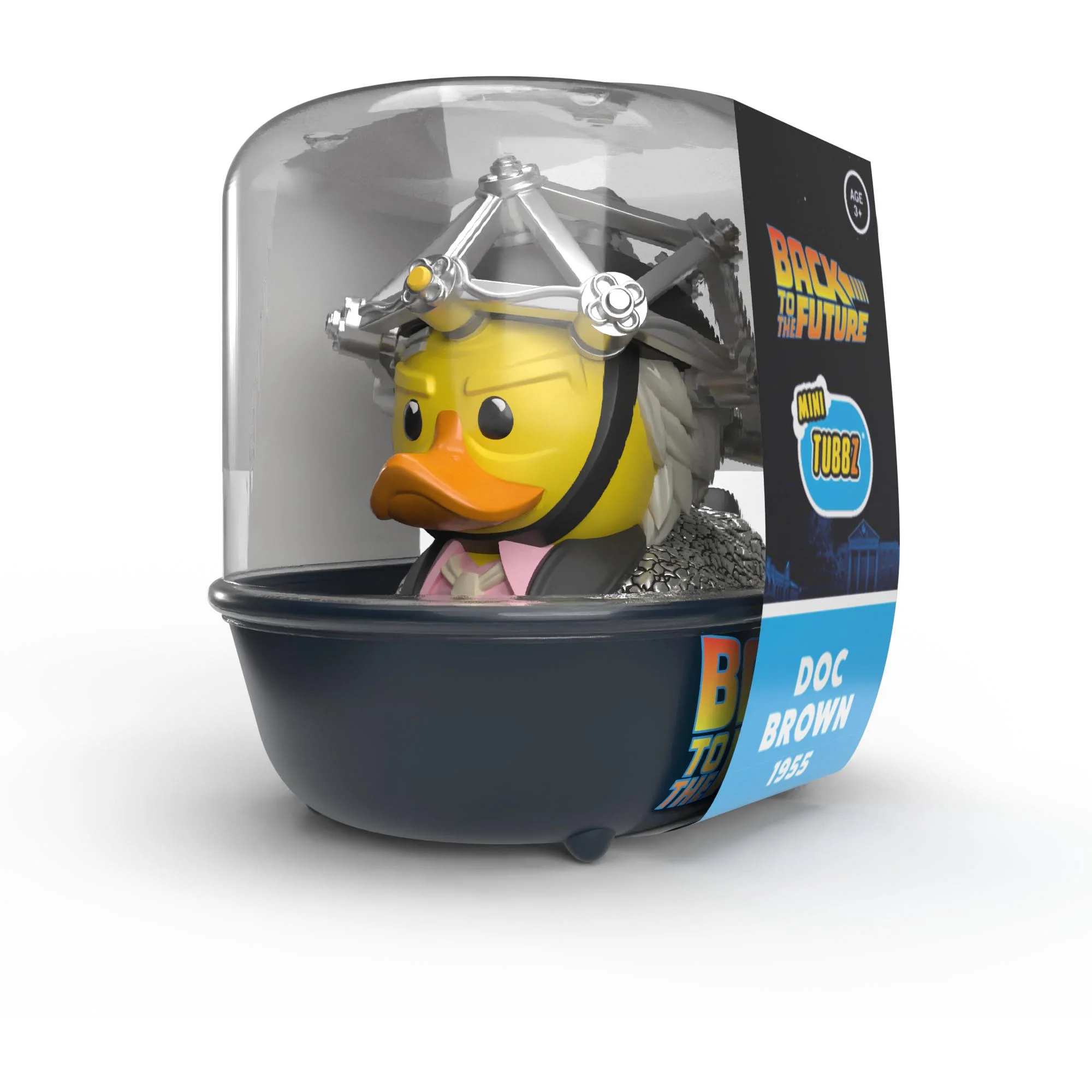 Tubbz Mini Cosplaying Duck Collectible (Back to the Future - Doc Brown 1955) - Image 3