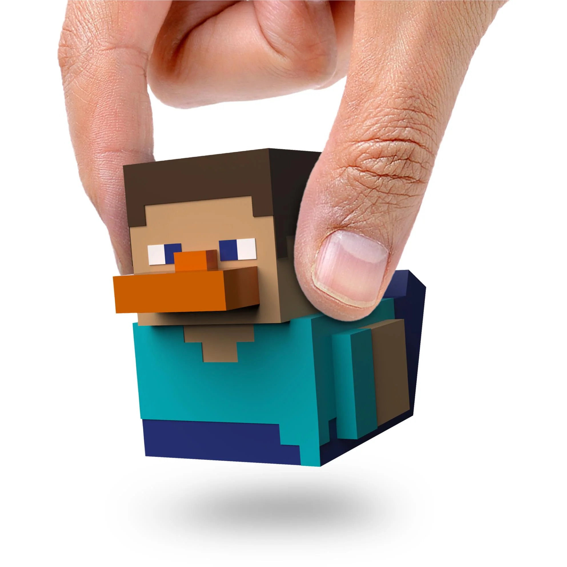 Tubbz Mini Cosplaying Duck Collectible (Minecraft - Steve) - Image 7