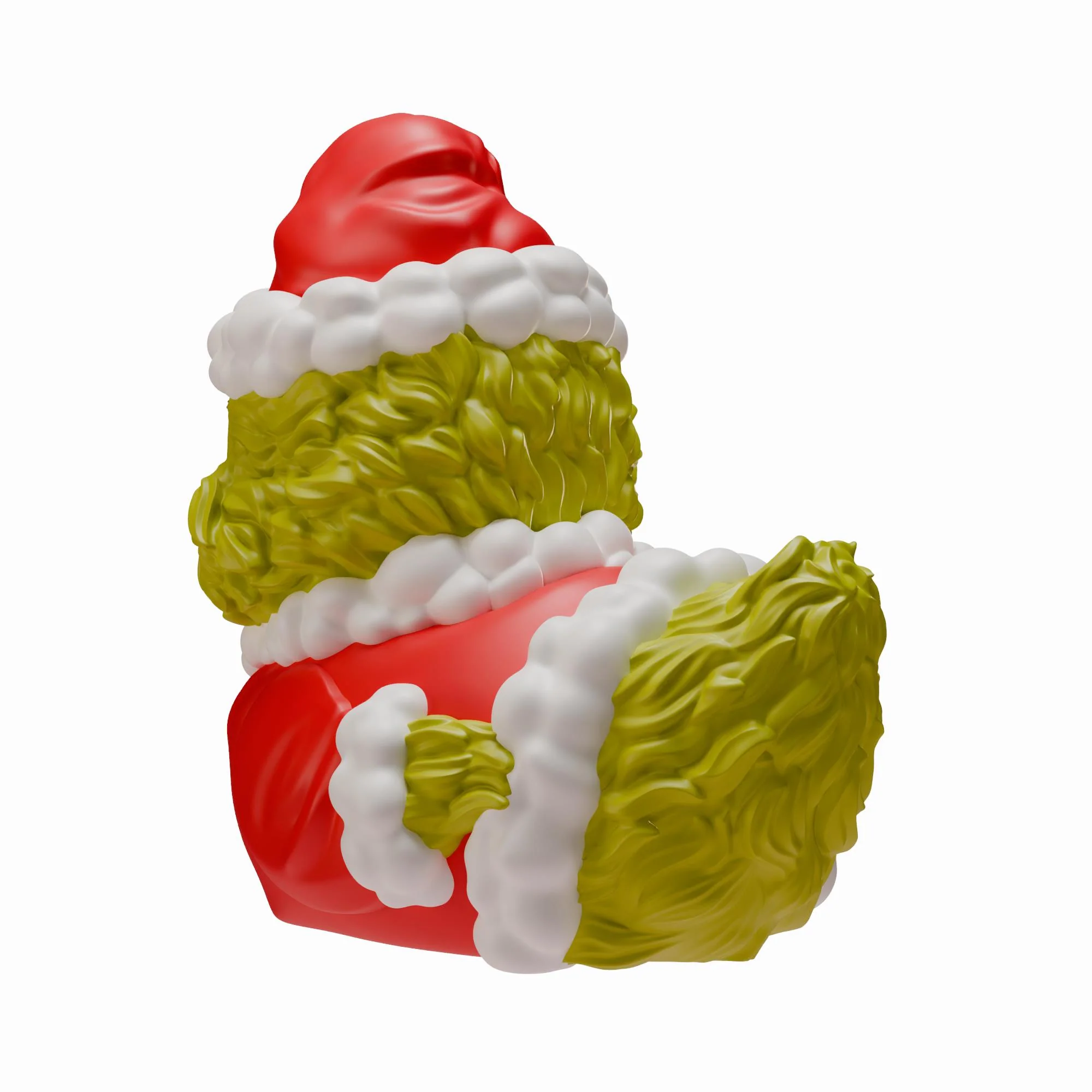 Tubbz Mini Cosplaying Duck Collectible (The Grinch - Santa) - Image 7