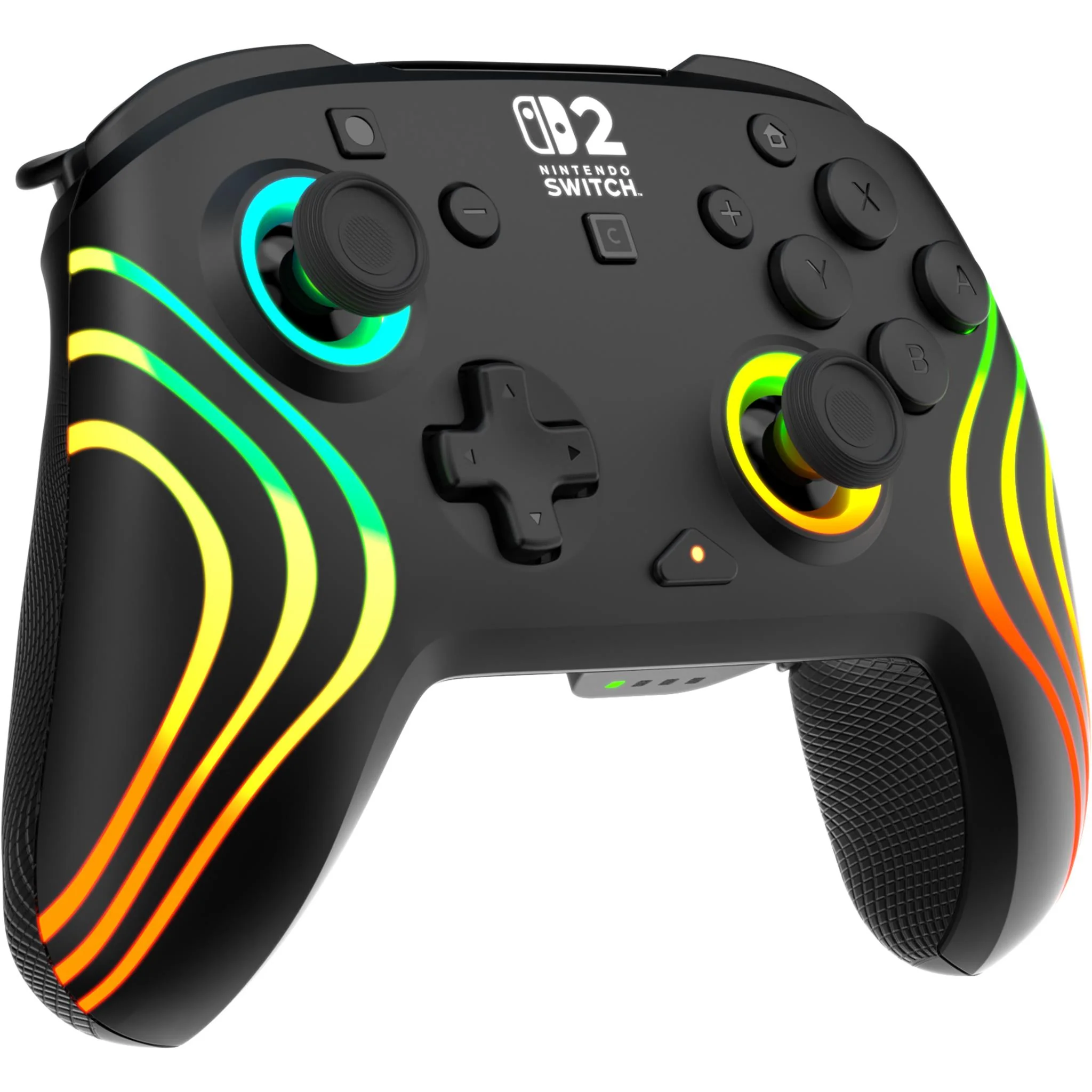 Turtle Beach Afterglow Wired Gaming Controller for Nintendo Switch 2 (Wave - Black) - Image 2