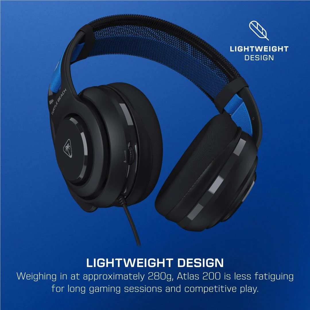 Turtle Beach Atlas 200 Wired Gaming Headset for PlayStation (Black) - Image 12