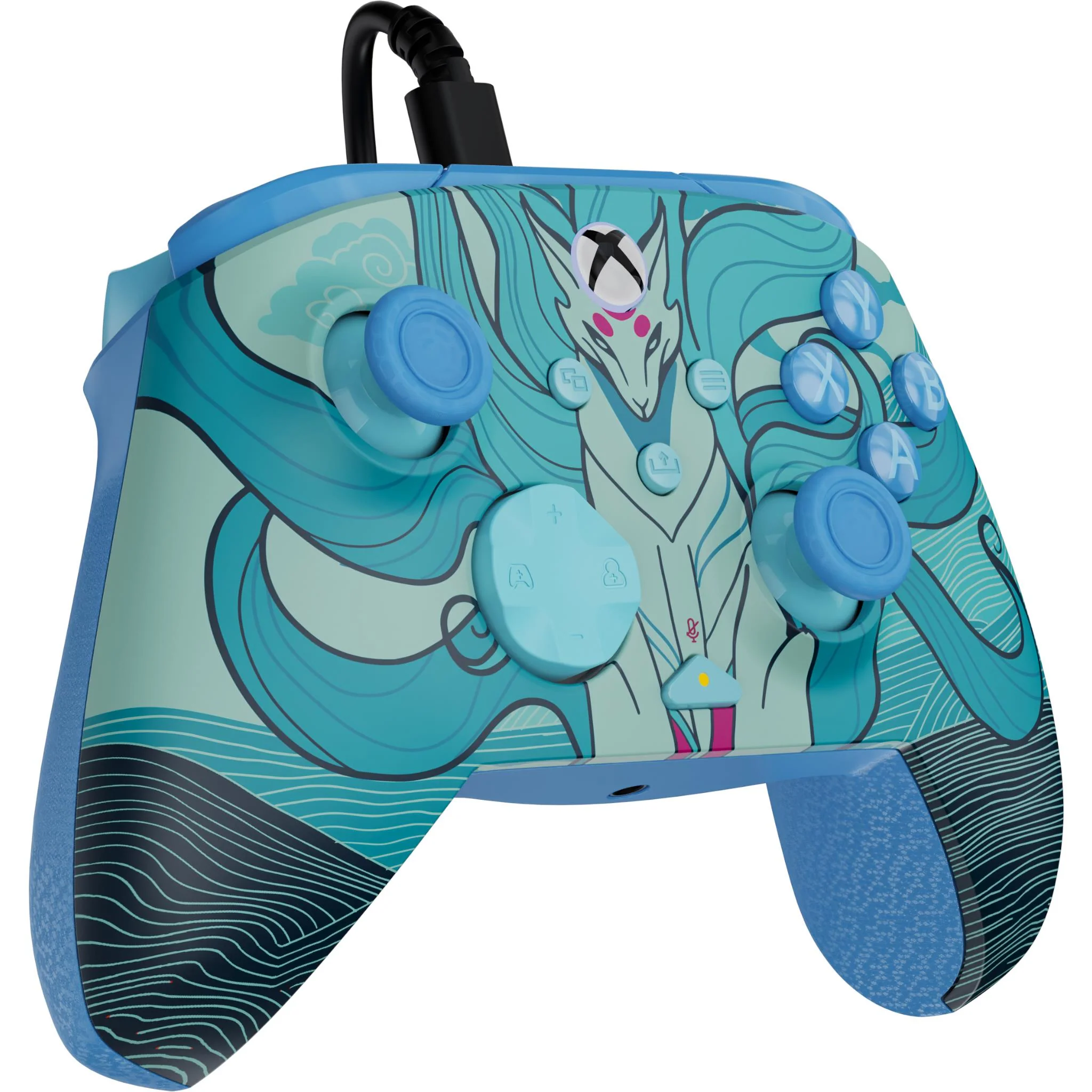 Turtle Beach Rematch Advanced Wired Gaming Controller for Xbox/PC (Blue Kitsune) - Image 2
