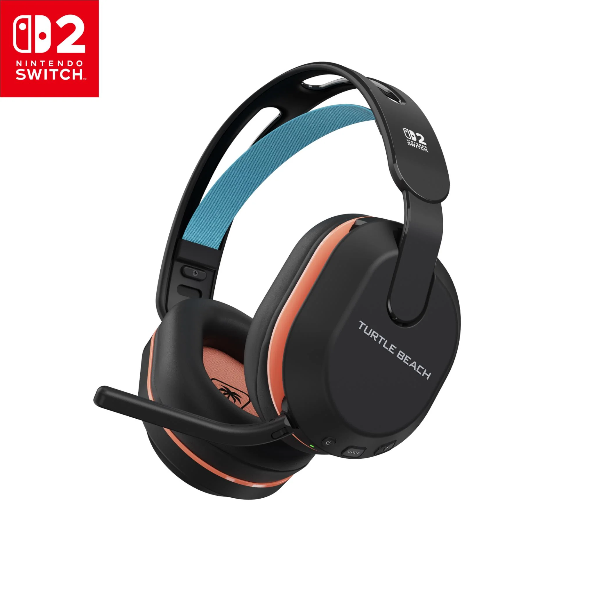 Turtle Beach Stealth 500 Wireless Gaming Headset for Nintendo Switch 2 (Charcoal Black) - Image 2