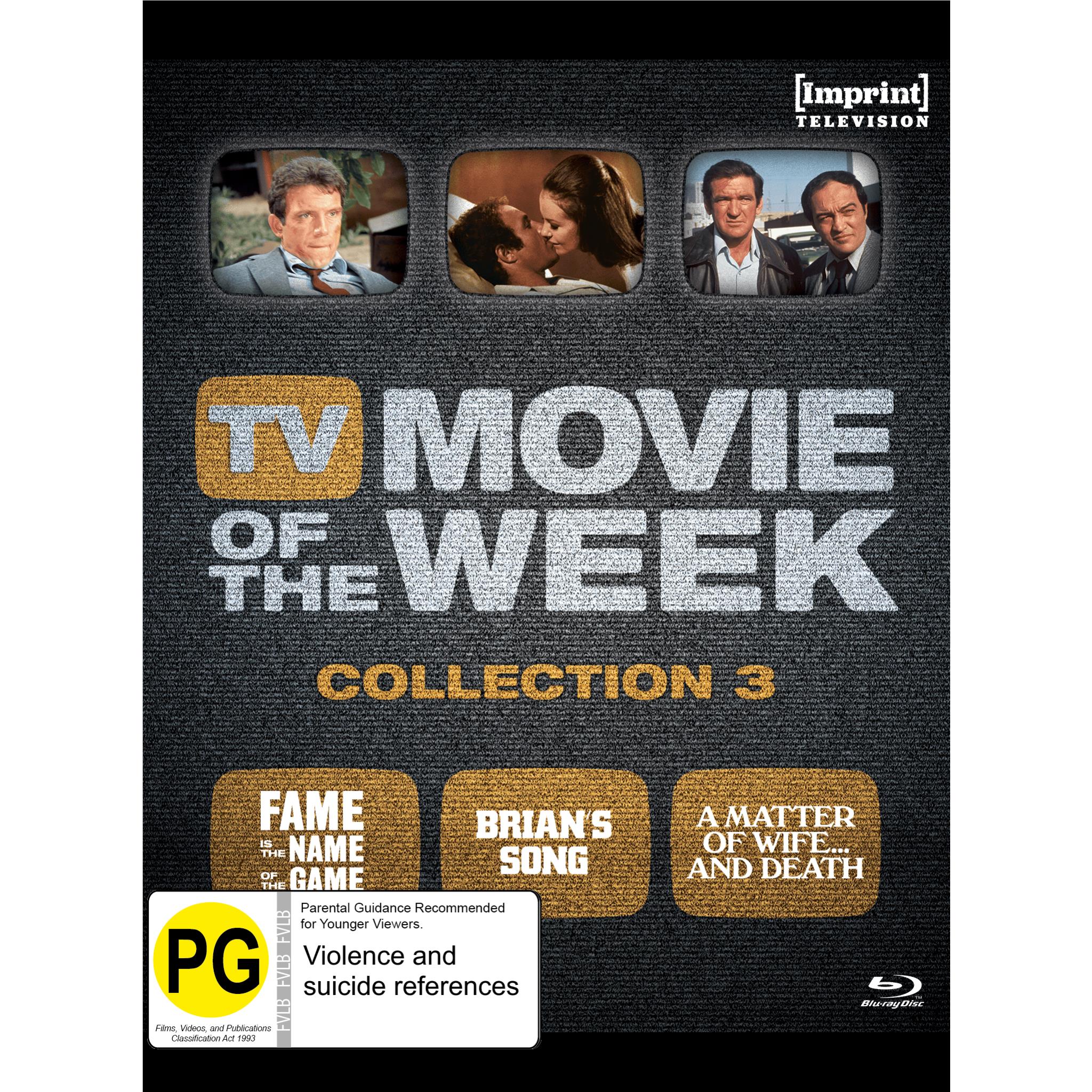 TV Movie of the Week Collection 3: Fame is The Name of The Game/Brian's Song/A Matter of Wife and Death (Imprint Collection Limited Edition)