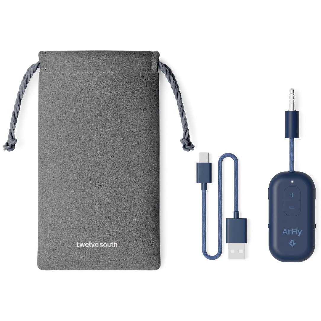 Twelve South AirFly 2 Pro Bluetooth Audio Transmitter (Blue) - Image 6