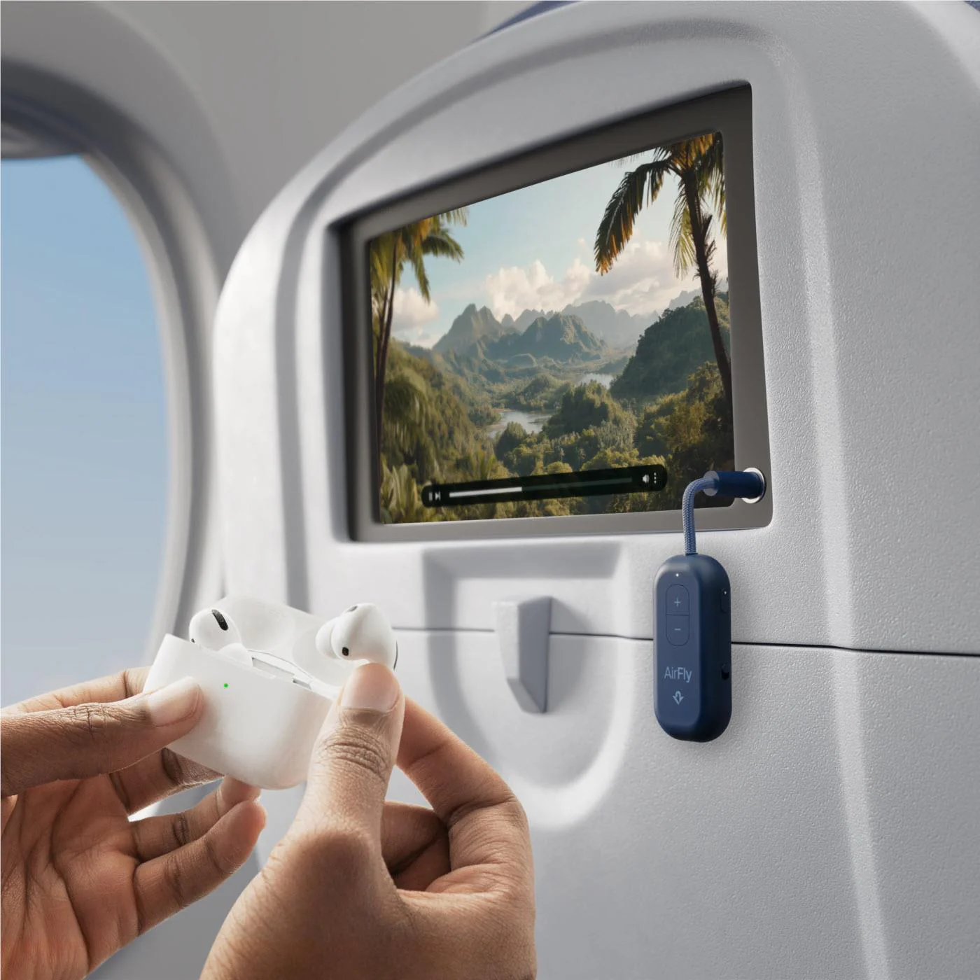 Twelve South AirFly 2 Pro Bluetooth Audio Transmitter (Blue) - Image 9