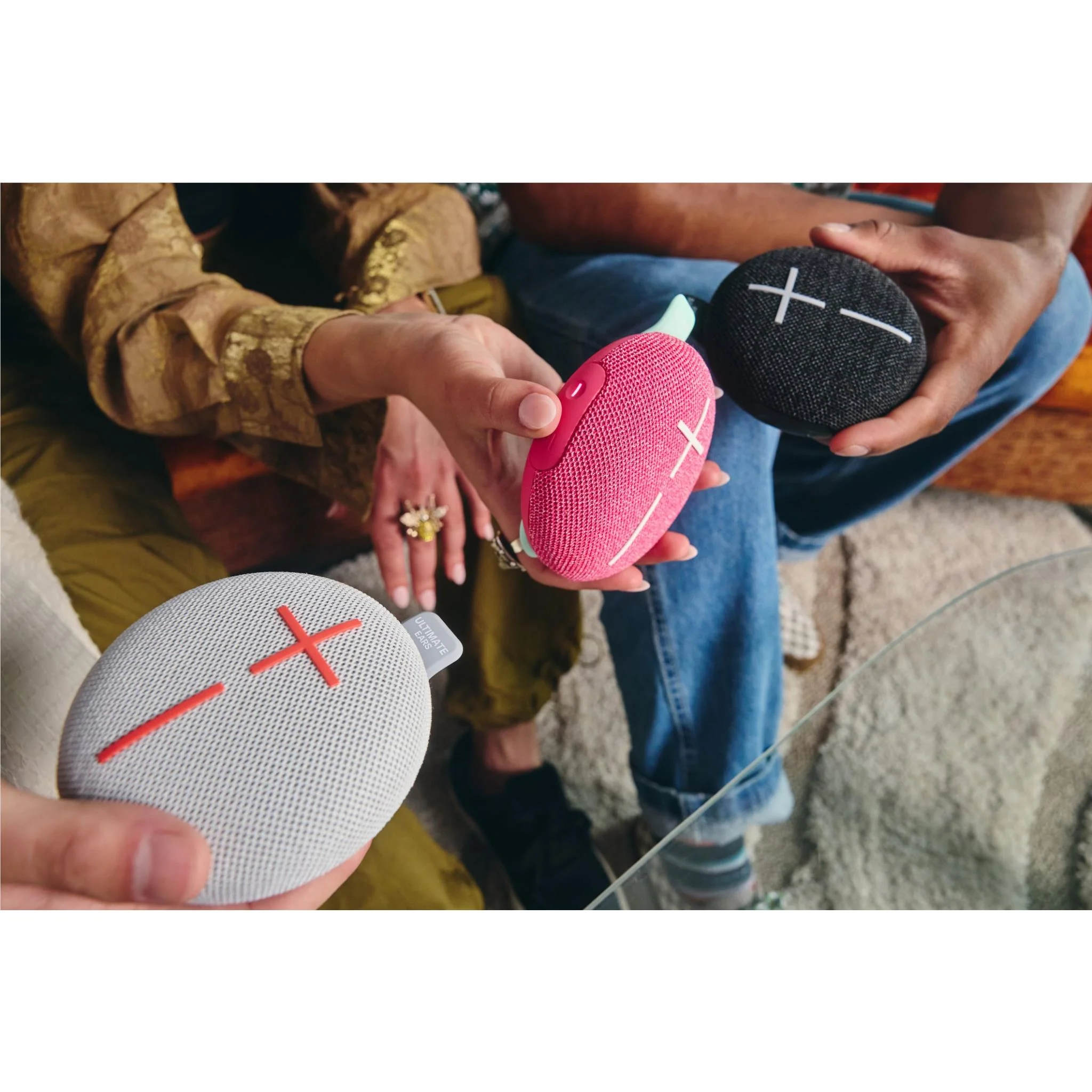 Ultimate Ears MINIROLL Portable Bluetooth Speaker (Pink) - Image 3
