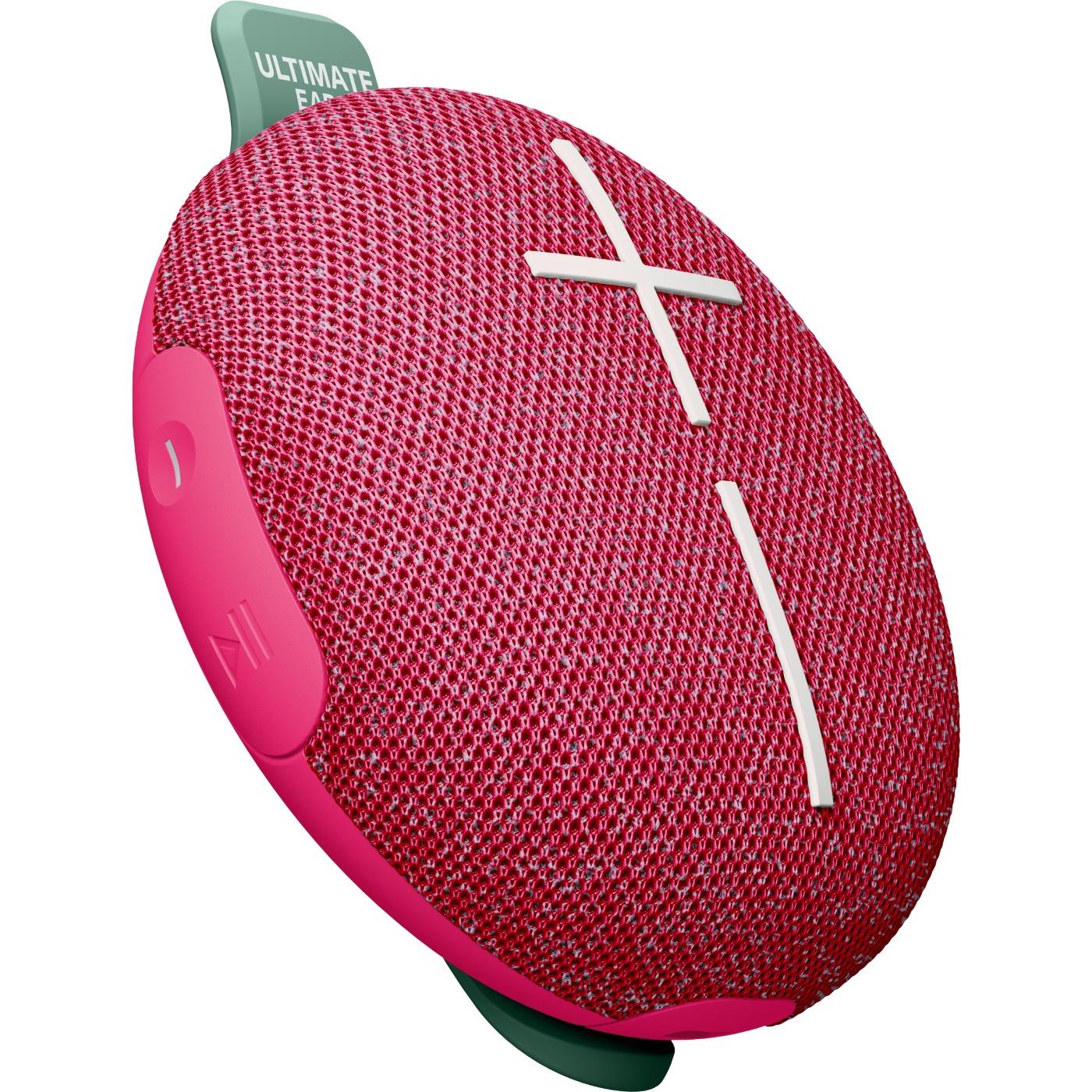 Ultimate Ears MINIROLL Portable Bluetooth Speaker (Pink) - Image 4