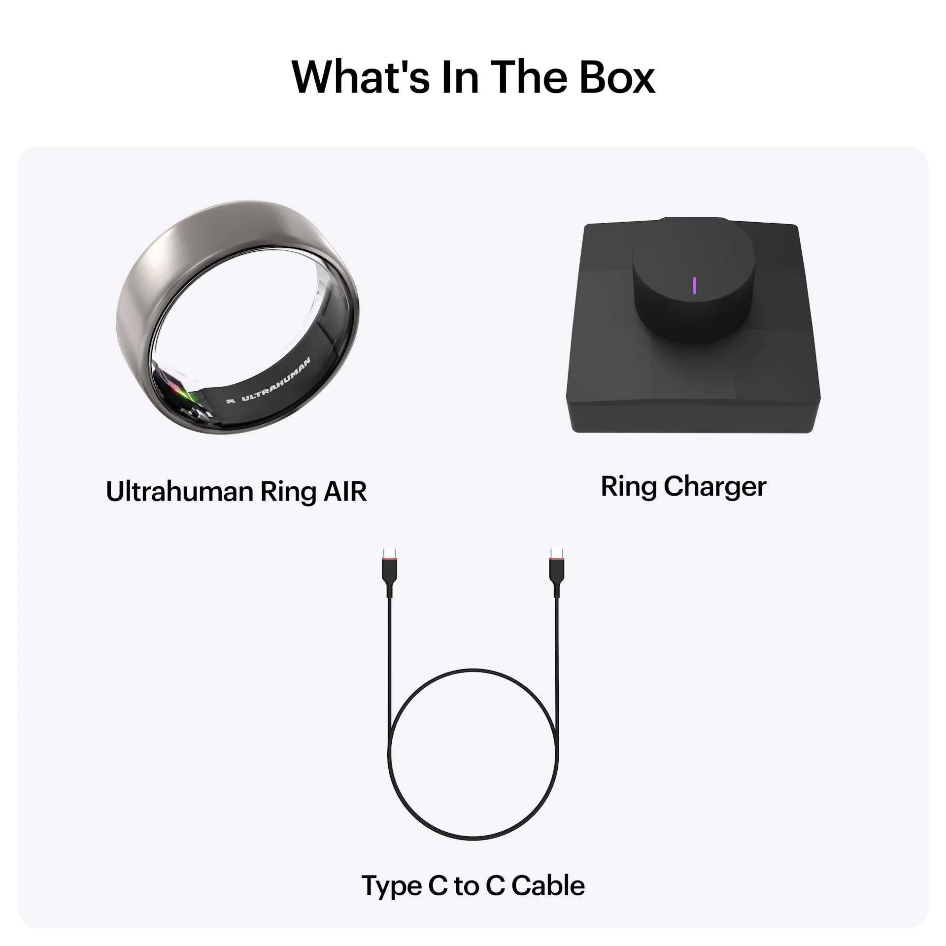 Ultrahuman Ring AIR [Size 10] (Titanium) - Image 9