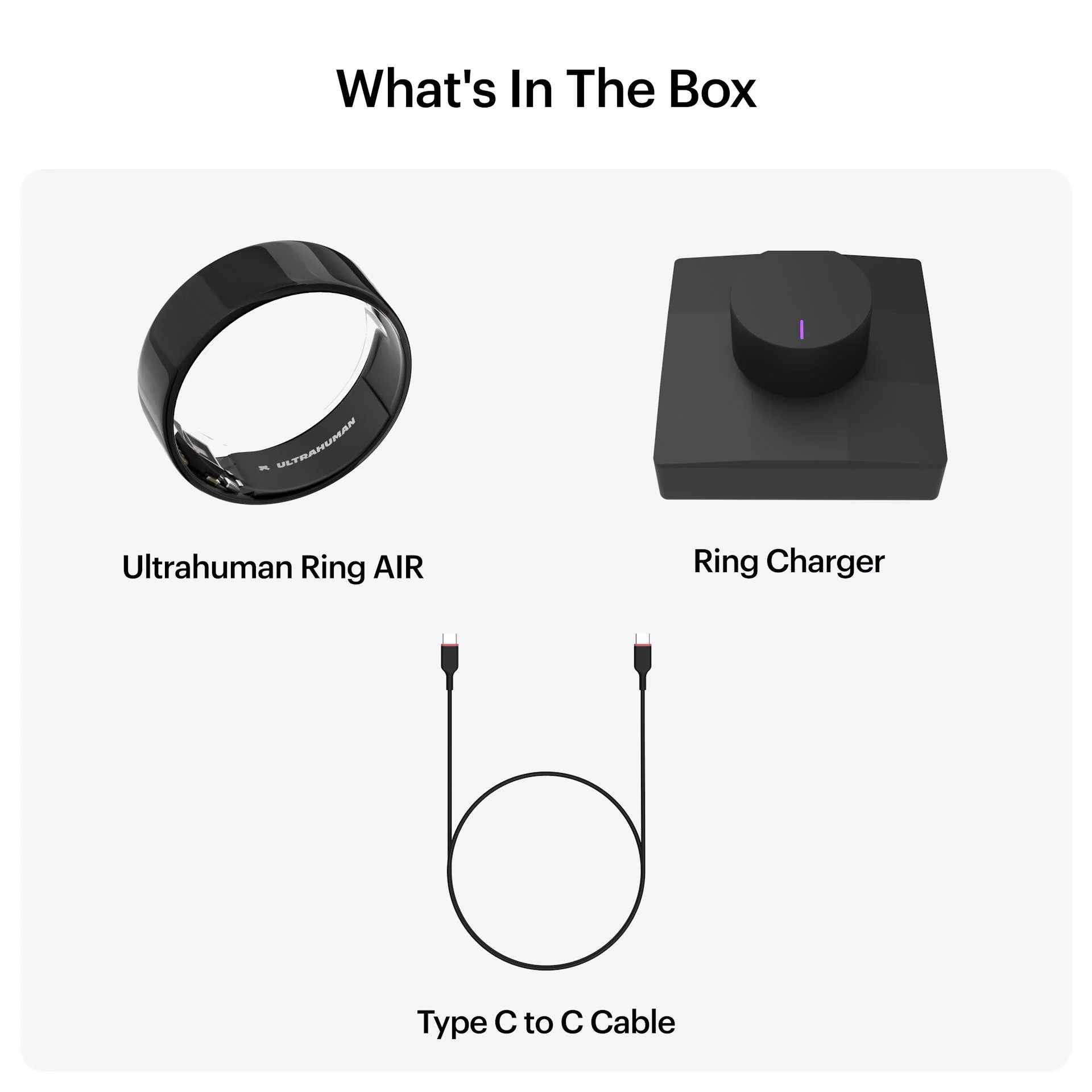 Ultrahuman Ring AIR [Size 12] (Aster Black) - Image 9