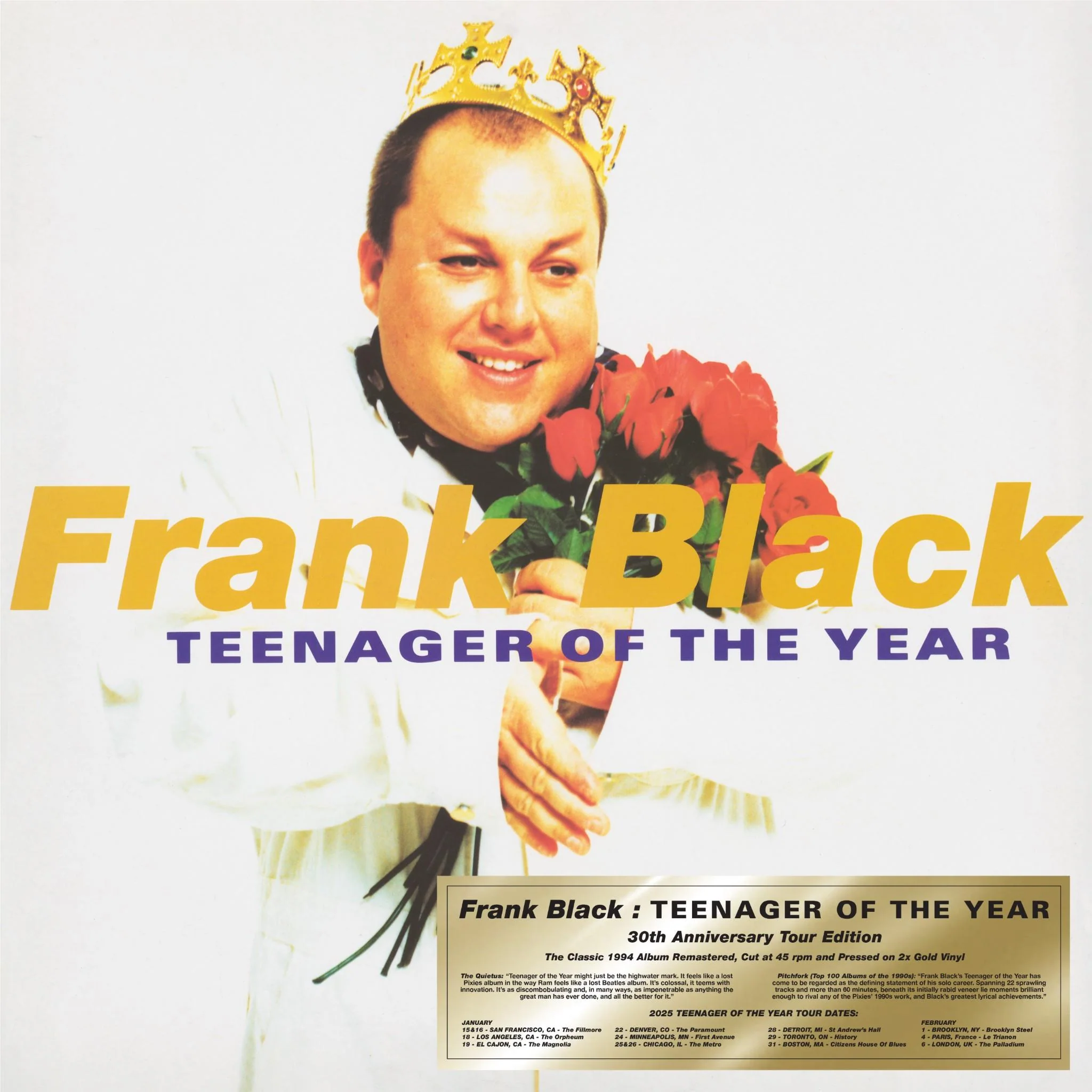 Teenager Of The Year (30th Anniversary Gold Vinyl) - Image 2