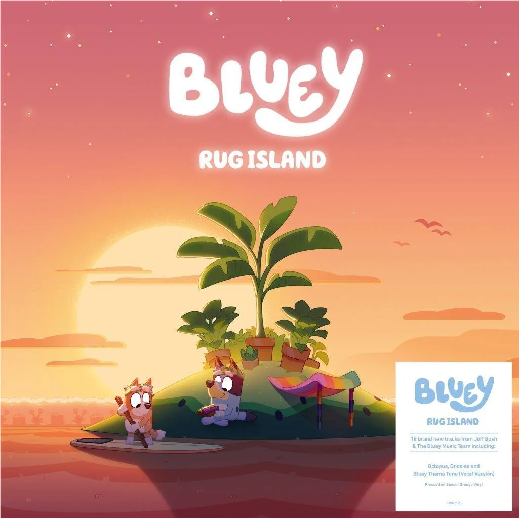 Rug Island (Orange & White Splattered Vinyl) - Image 2