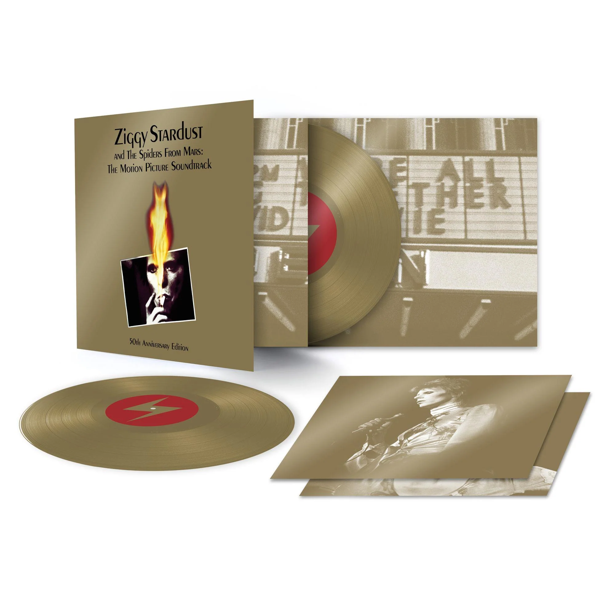 Ziggy Stardust & The Spiders From Mars: The Motion Picture Soundtrack (50th Anniversary Vinyl)