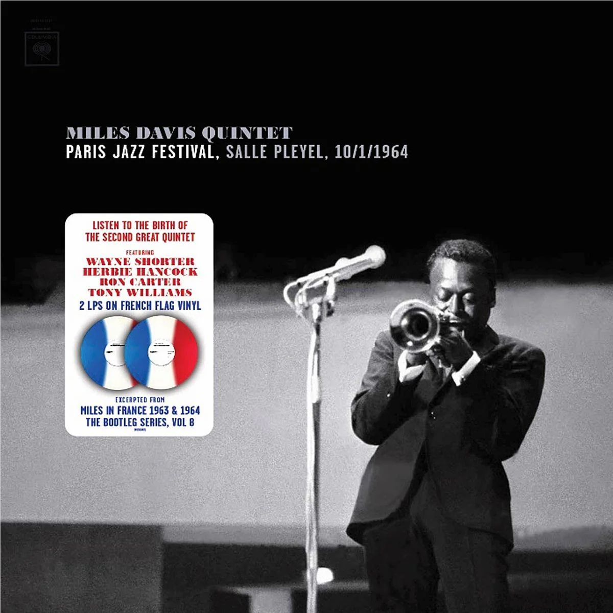 Paris Jazz Festival, Salle Pleyel 10/1/1964 (Blue / White / Red Tri-Colour Vinyl) - Image 2