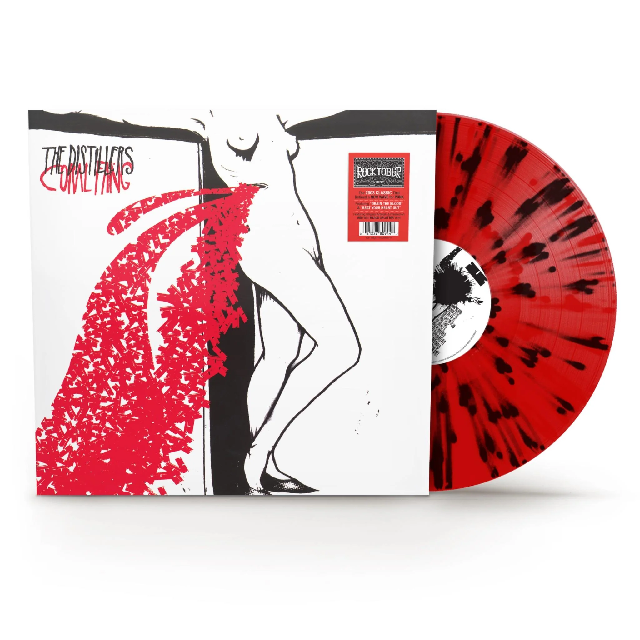 Coral Fang (Red With Black Splatter Vinyl)