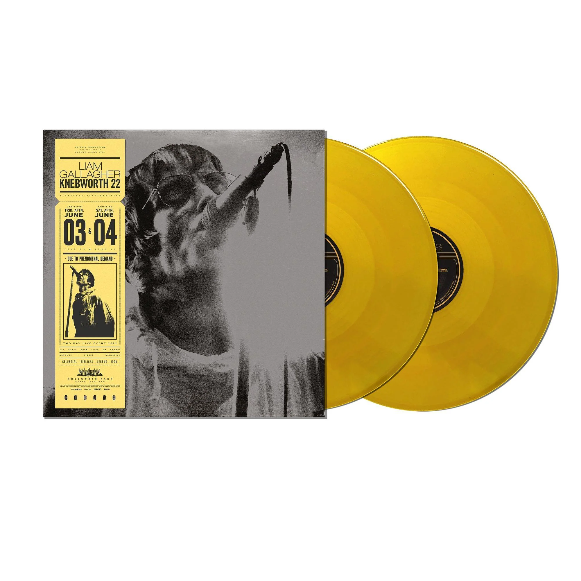 Knebworth '22 (Yellow Vinyl)