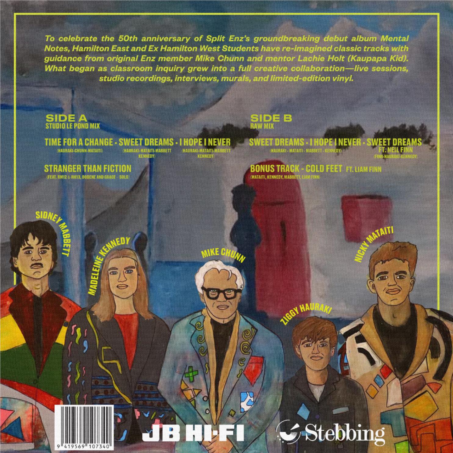 Mental Notes Project - A Split Enz Tribute (Blue Vinyl) - Image 3