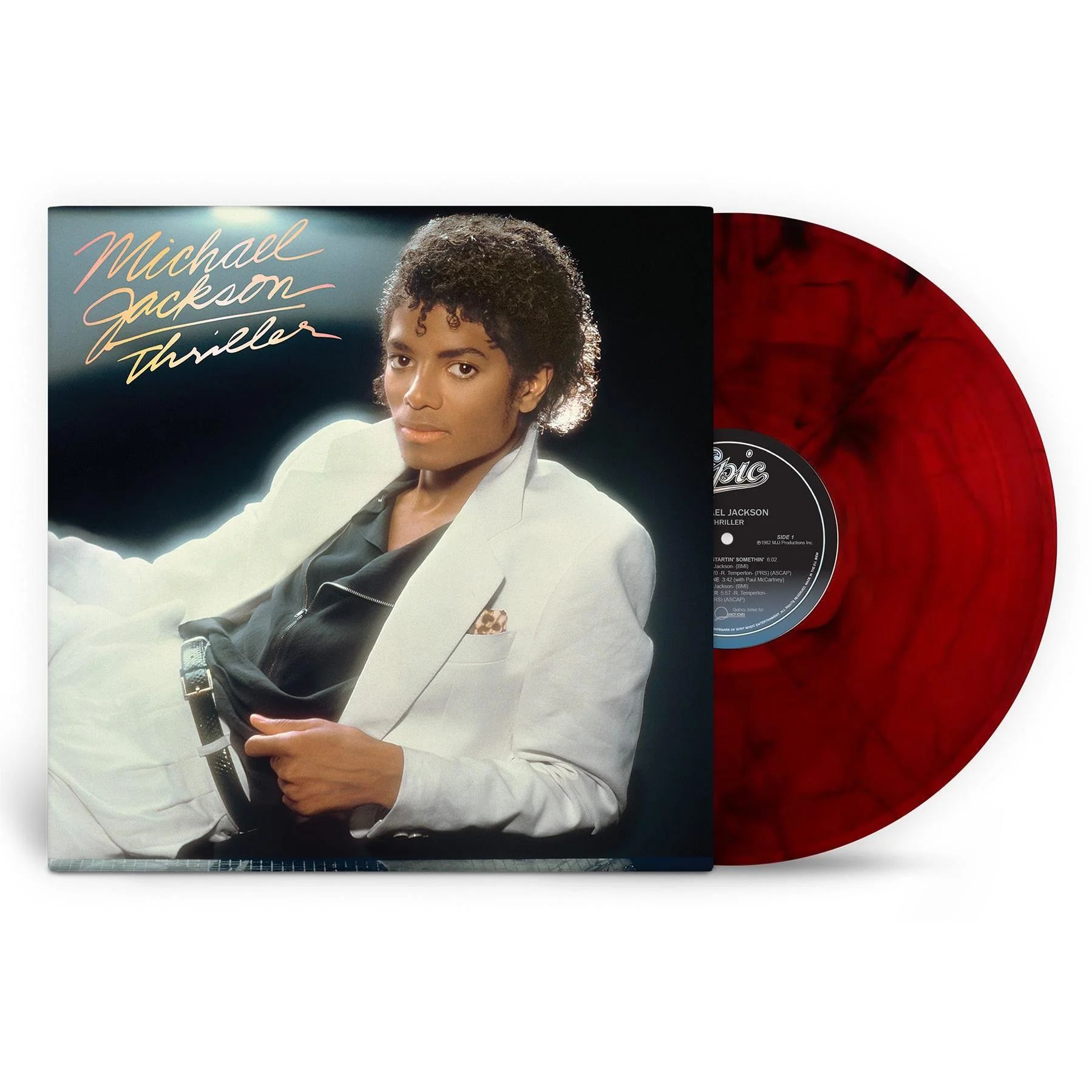 Thriller (Red & Black Marble Vinyl Reissue)