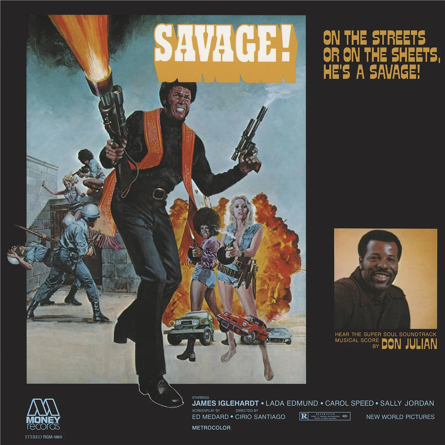 Savage! (Blood Orange Coloured Vinyl) - Image 2