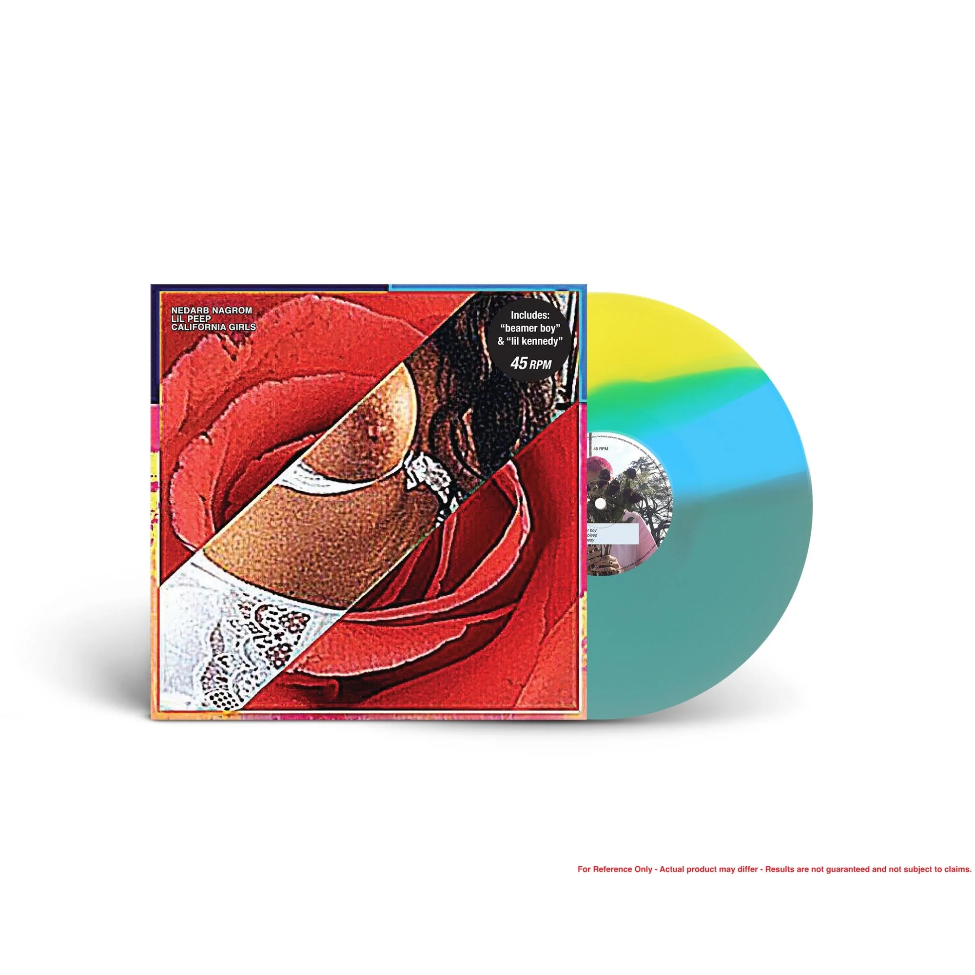 California Girls (Transparent Electric Blue, Sky Blue & Opaque Yellow Coloured Vinyl)