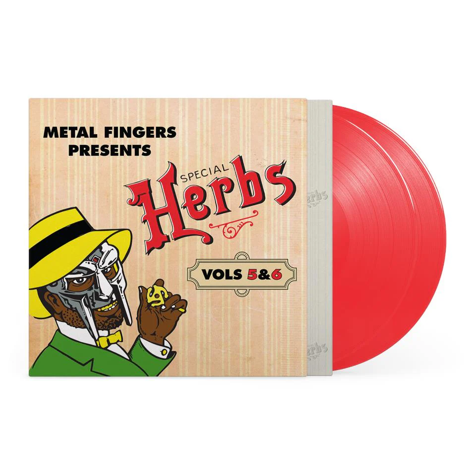 Metal Fingers Presents Special Herbs Vols 5 & 6 (Apple Red Vinyl)