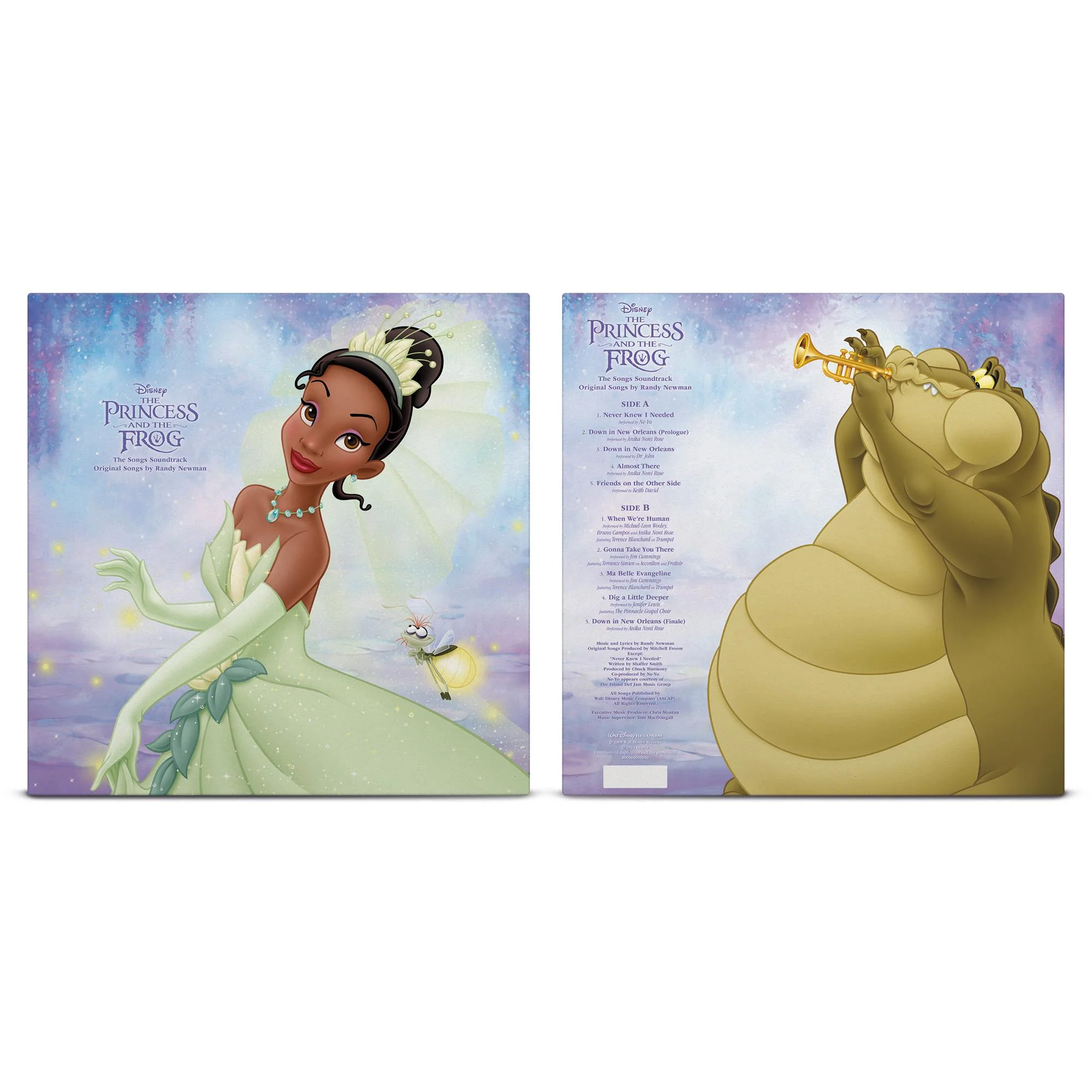 Princess and the Frog: The Songs Soundtrack (Lemon Yellow Vinyl) - Image 3