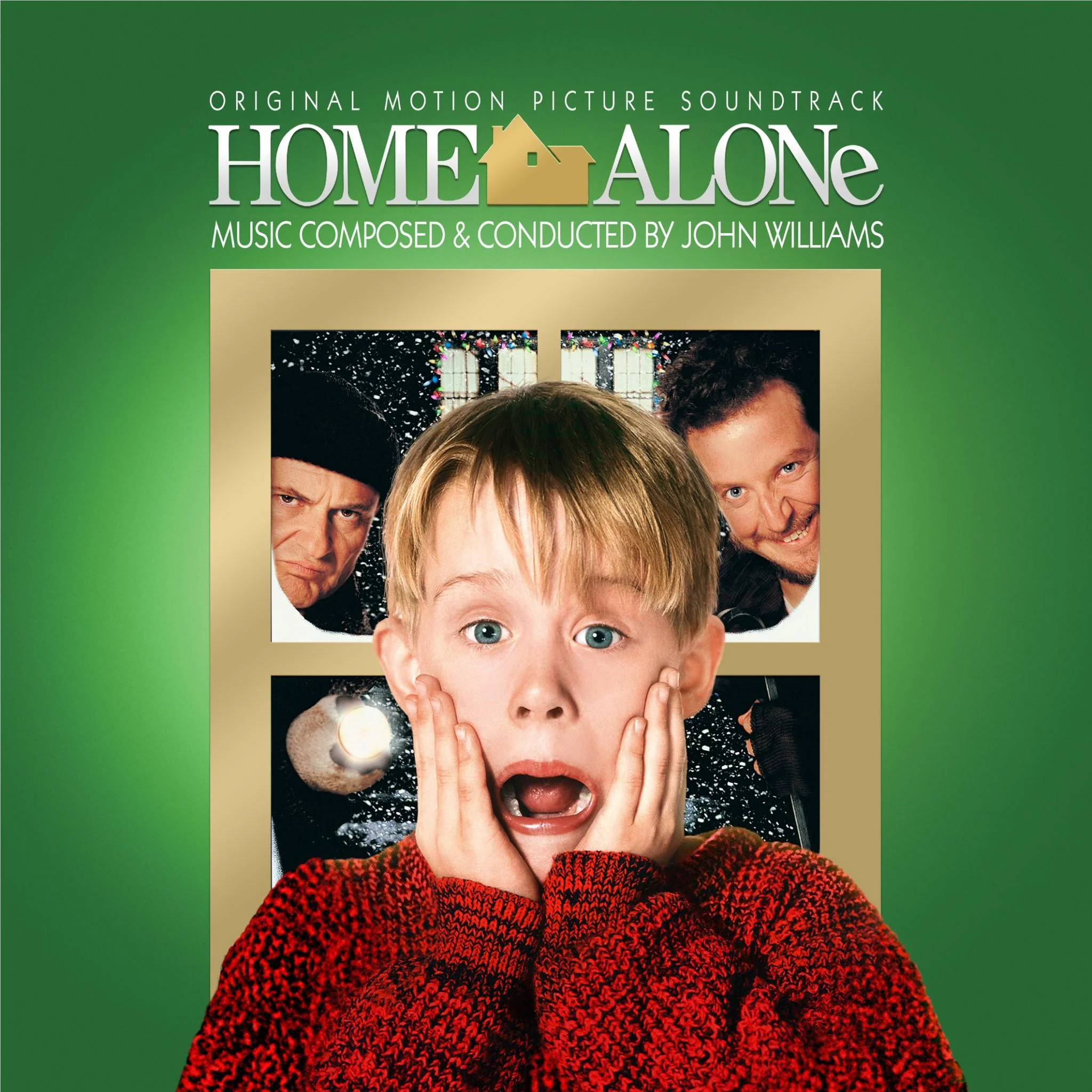 Home Alone: Original Motion Picture Soundtrack (Red & Gold Vinyl) - Image 2