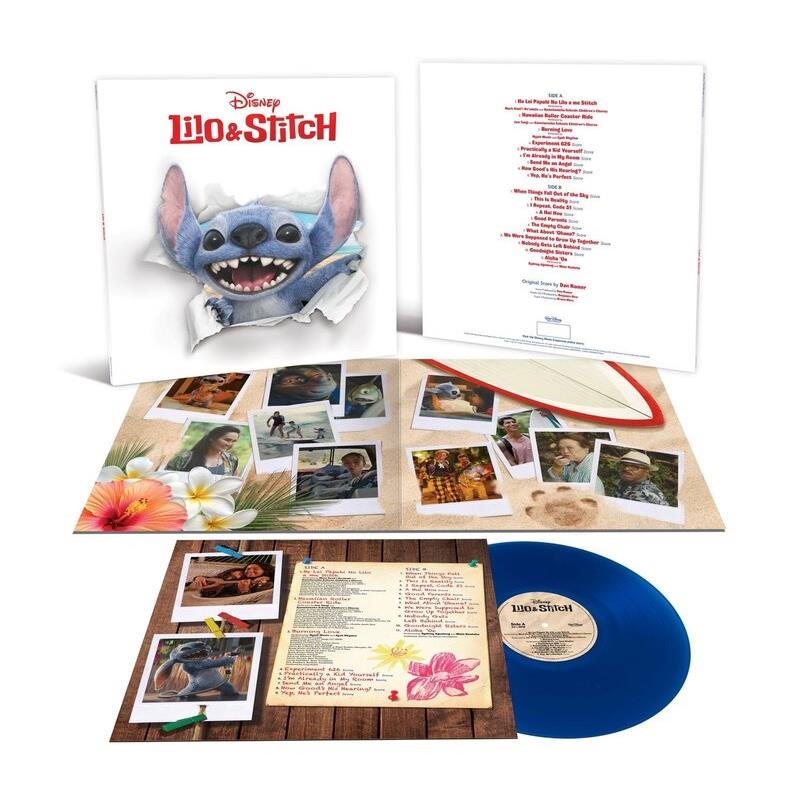 Lilo & Stitch (Original Motion Picture Soundtrack 2025) (Transparent Blue Vinyl) - Image 2