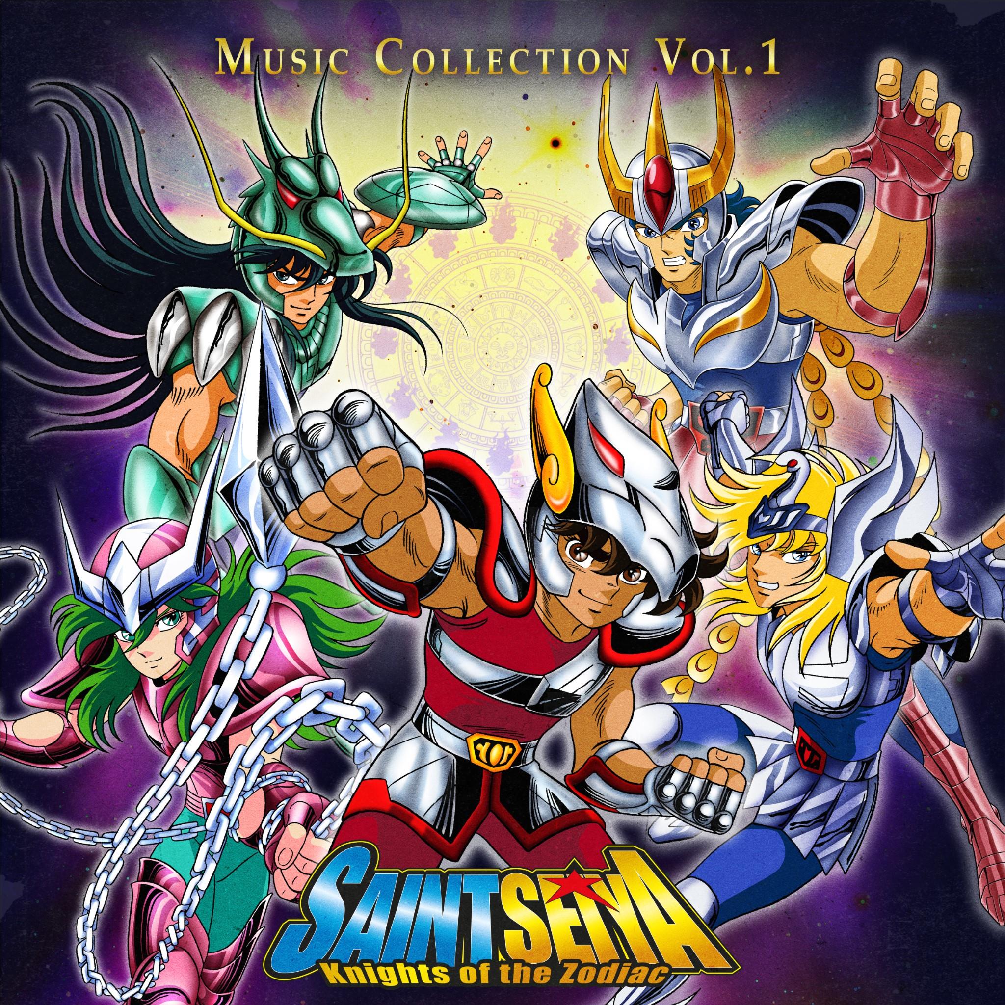 Saint Seiya: Music Collection Vol.1 (Blue Marble Coloured Vinyl) - Image 2