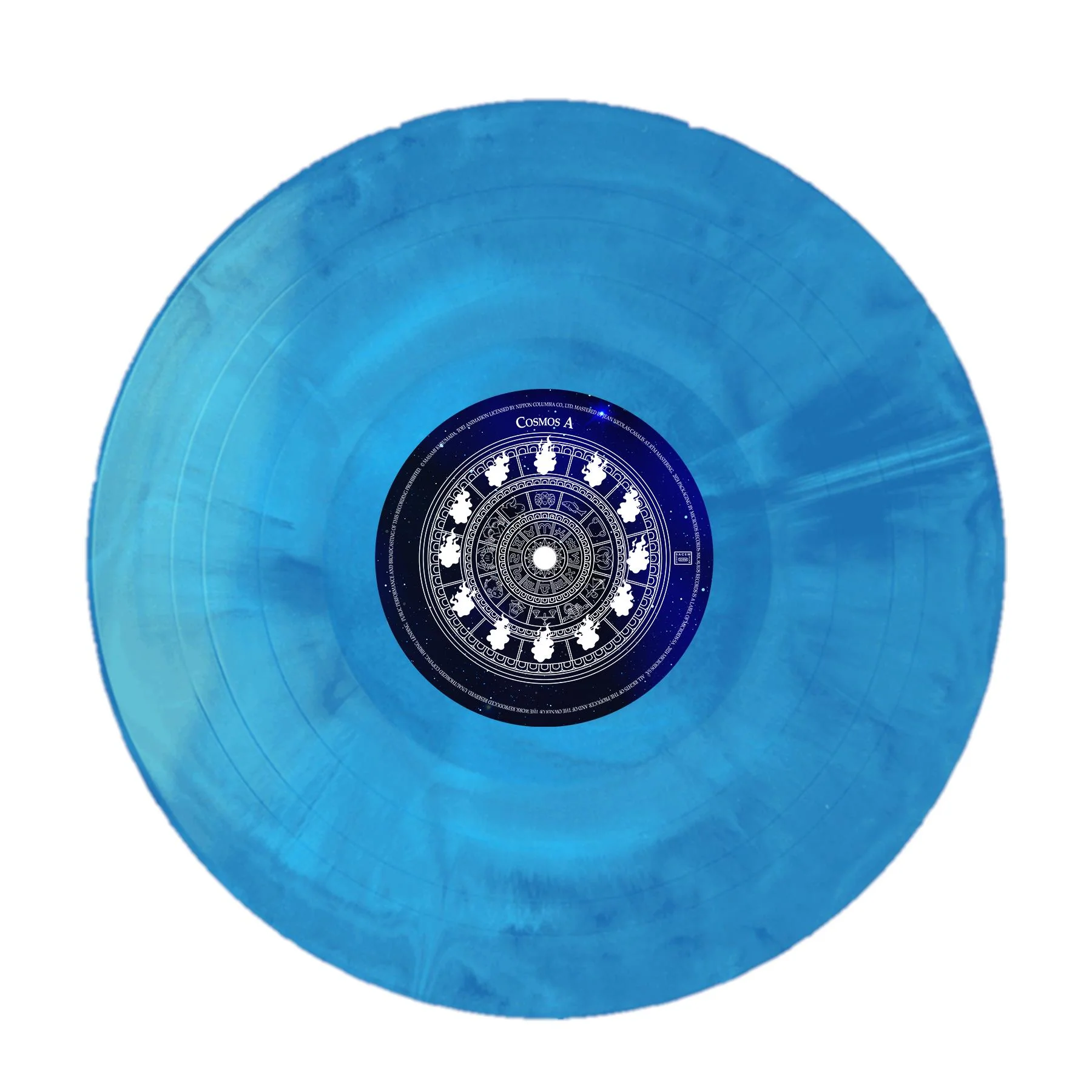 Saint Seiya: Music Collection Vol.1 (Blue Marble Coloured Vinyl) - Image 4