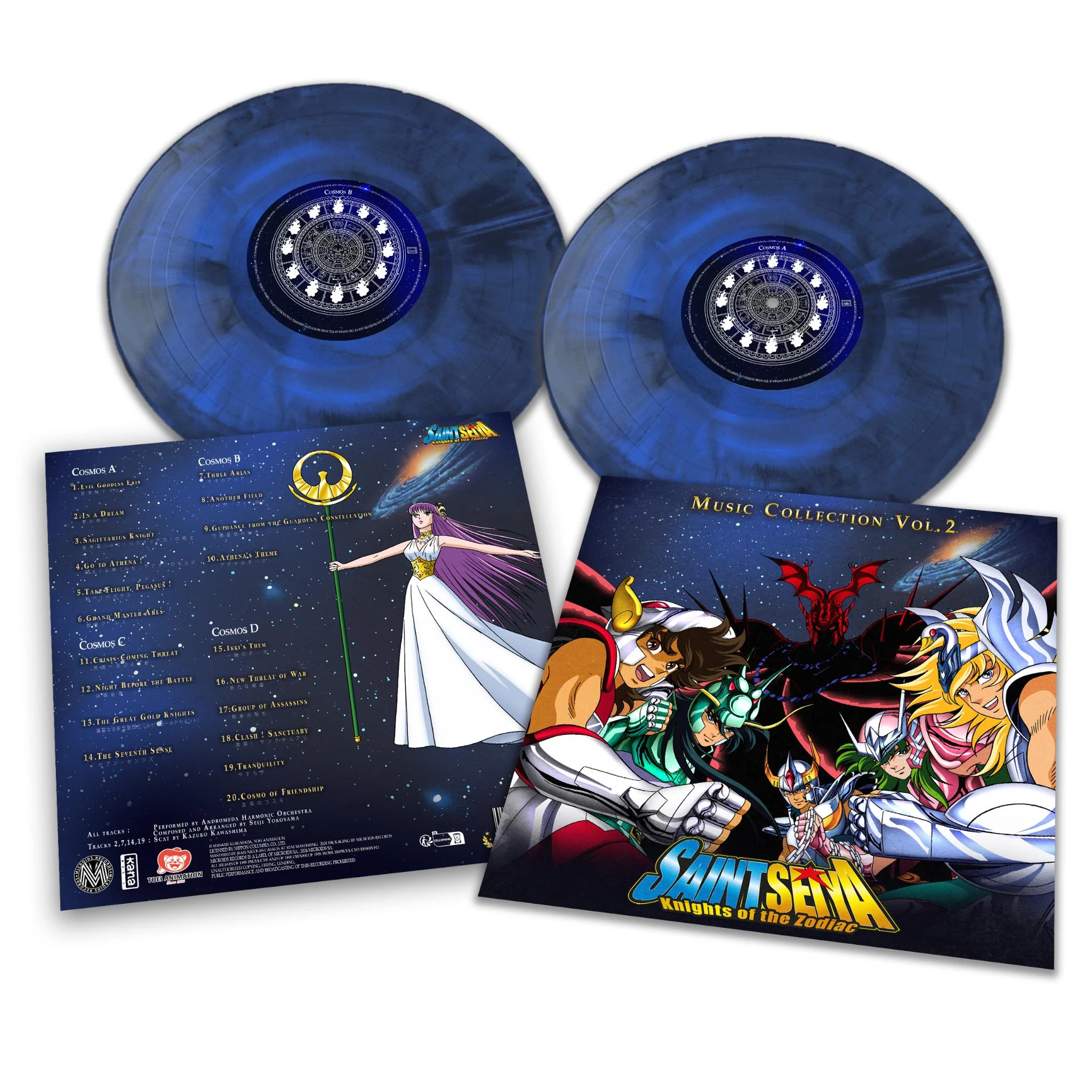 Saint Seiya: Music Collection vol.2 (Blue Marble Coloured Vinyl)
