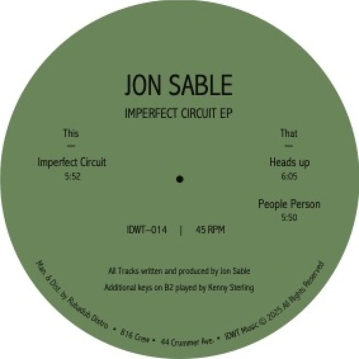 Imperfect Circuit (12'' Vinyl)