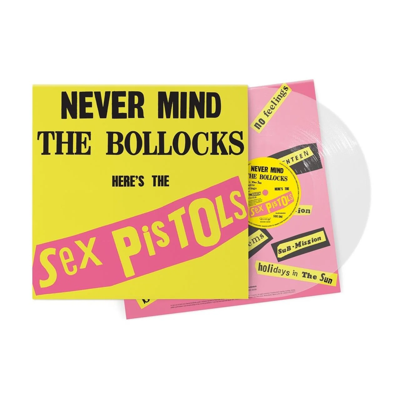 Never Mind The Bollocks, Here’s The Sex Pistols (Crystal Clear Vinyl)