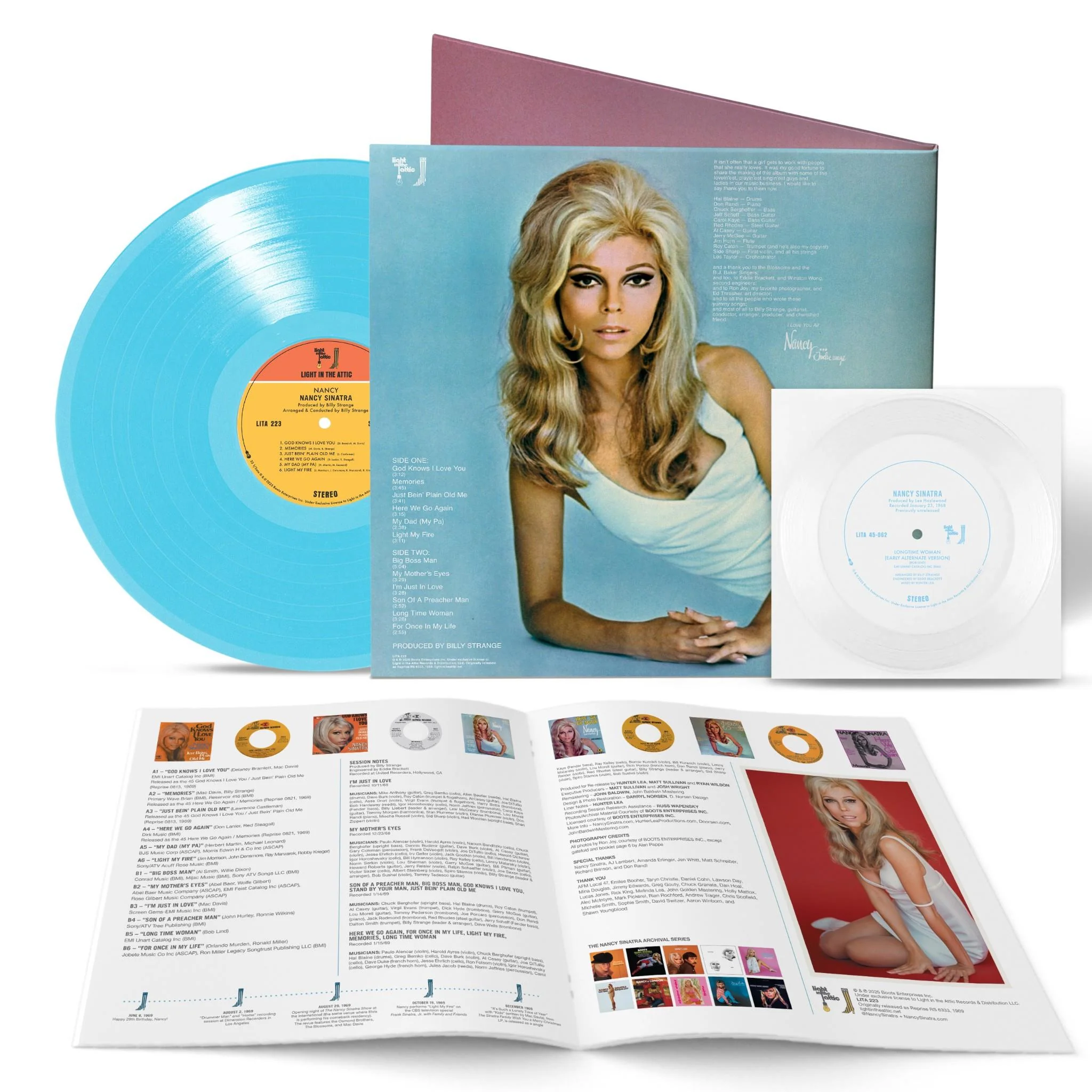 Nancy (Blue Vinyl) - Image 2
