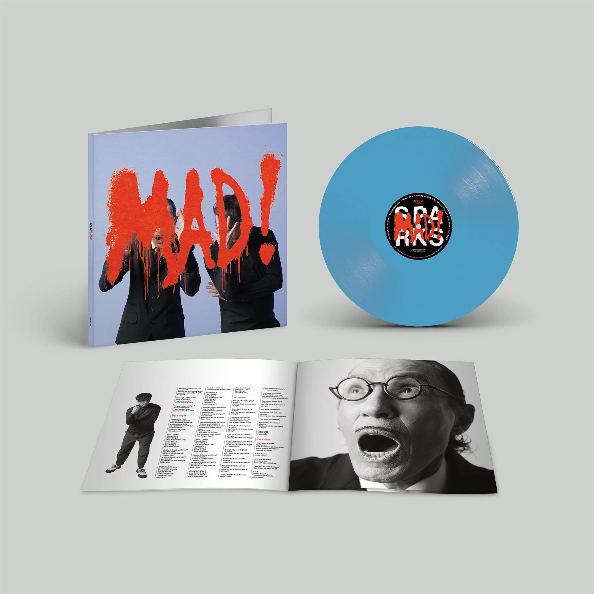 MAD! (Light Blue Vinyl w/Lenticular Cover)