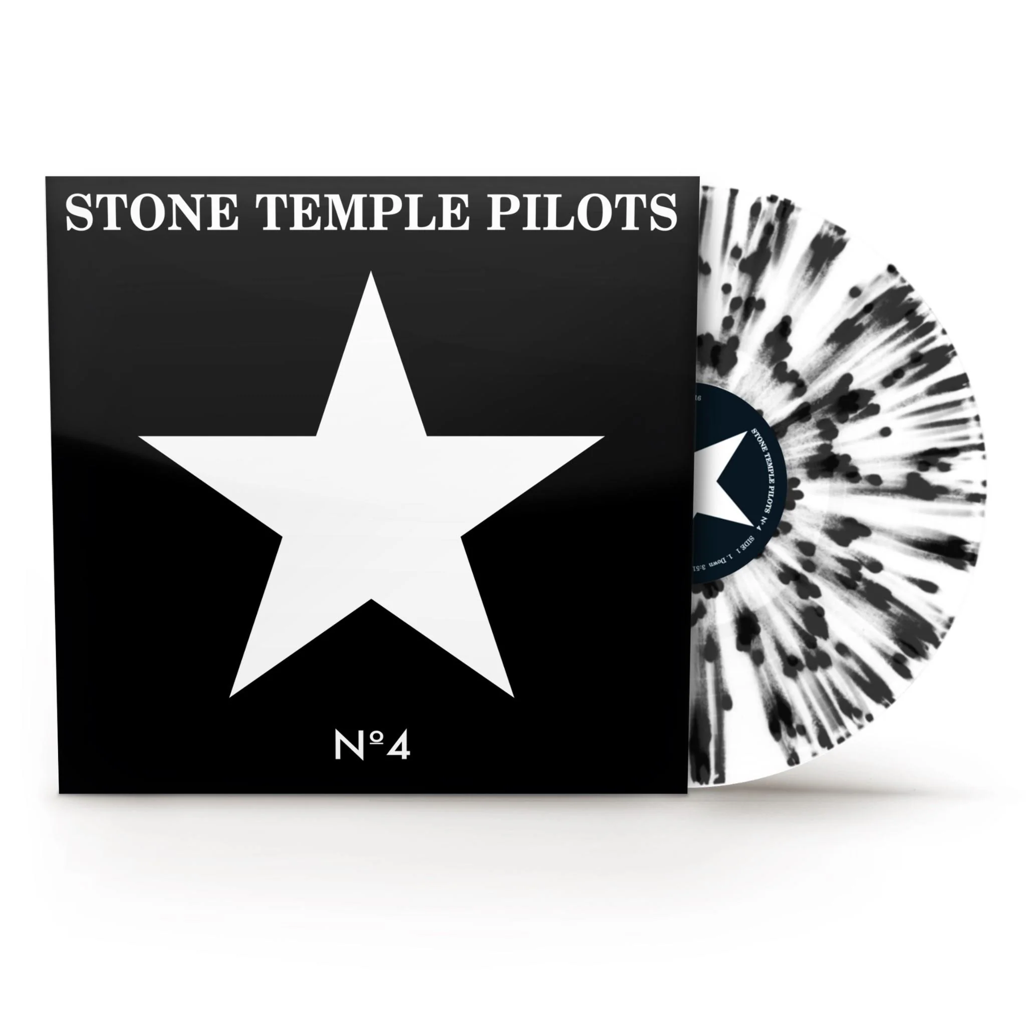 No. 4 (Black And White Splatter Vinyl)