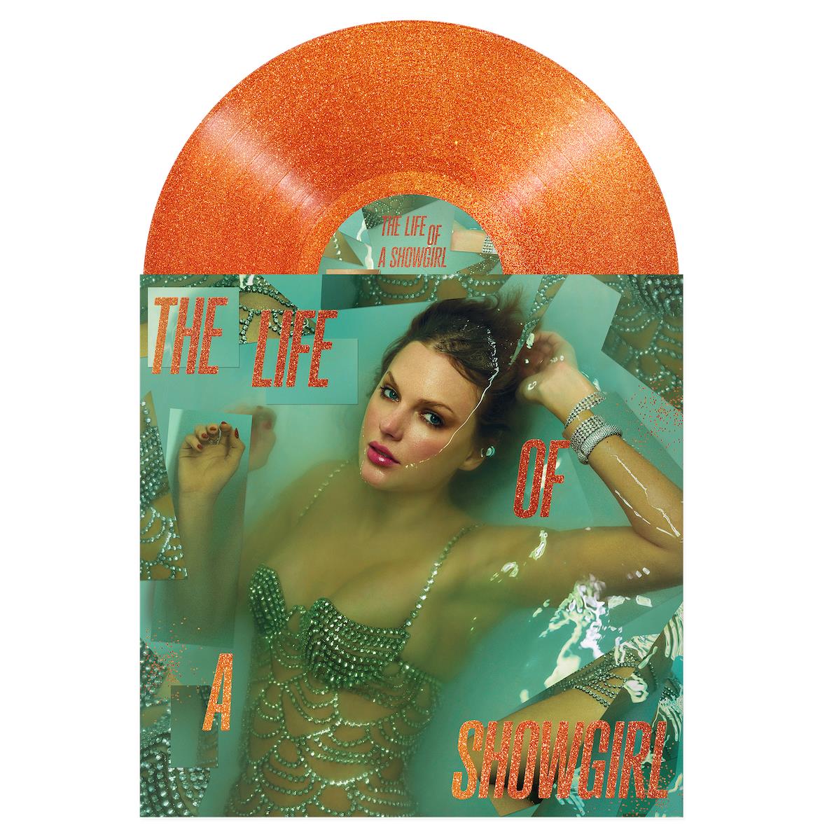 The Life Of A Showgirl (Sweat And Vanilla Perfume Portofino Orange Glitter Vinyl)