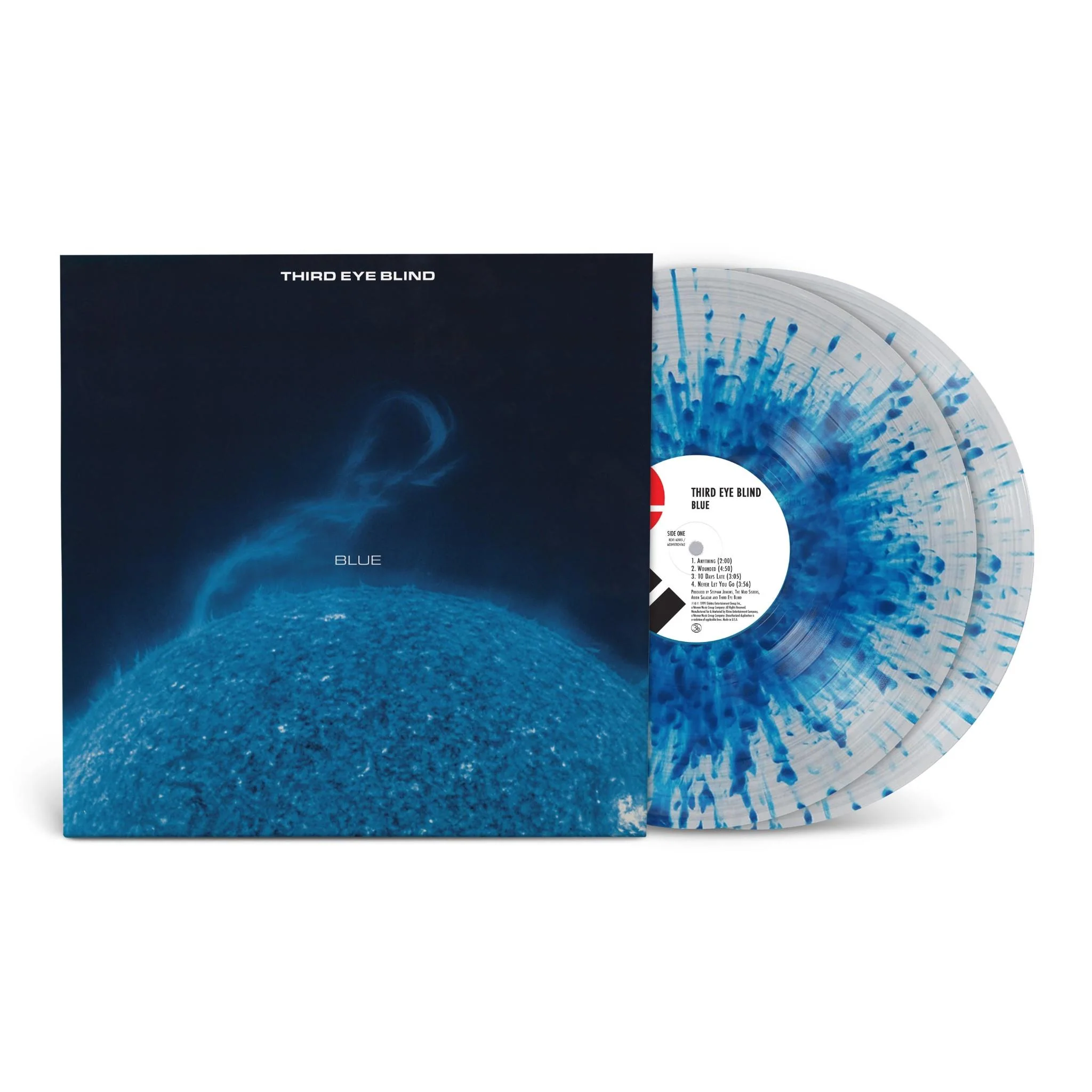 Blue (Clear Blue Splatter Vinyl)