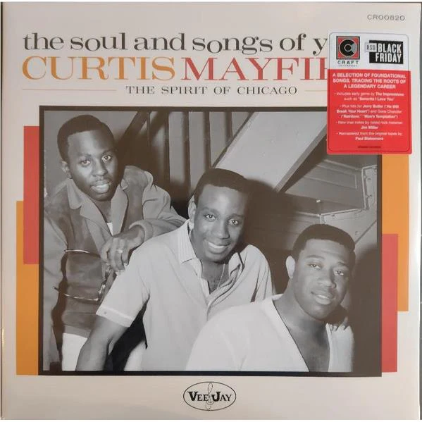 The Soul And Songs Of Young Curtis Mayfield: The Spirit Of Chicago (2LP vinyl)