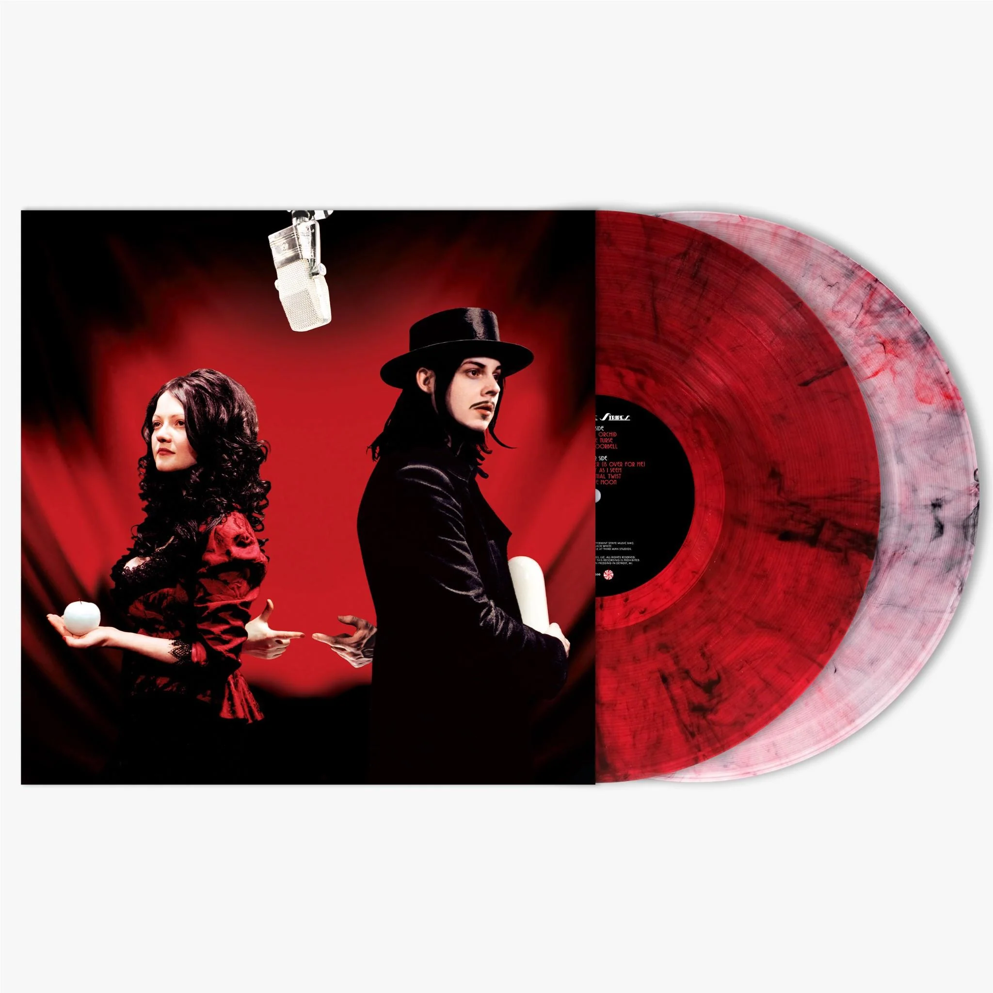 Get Behind Me Satan (20th Anniversary Wisped Red & White Vinyl)