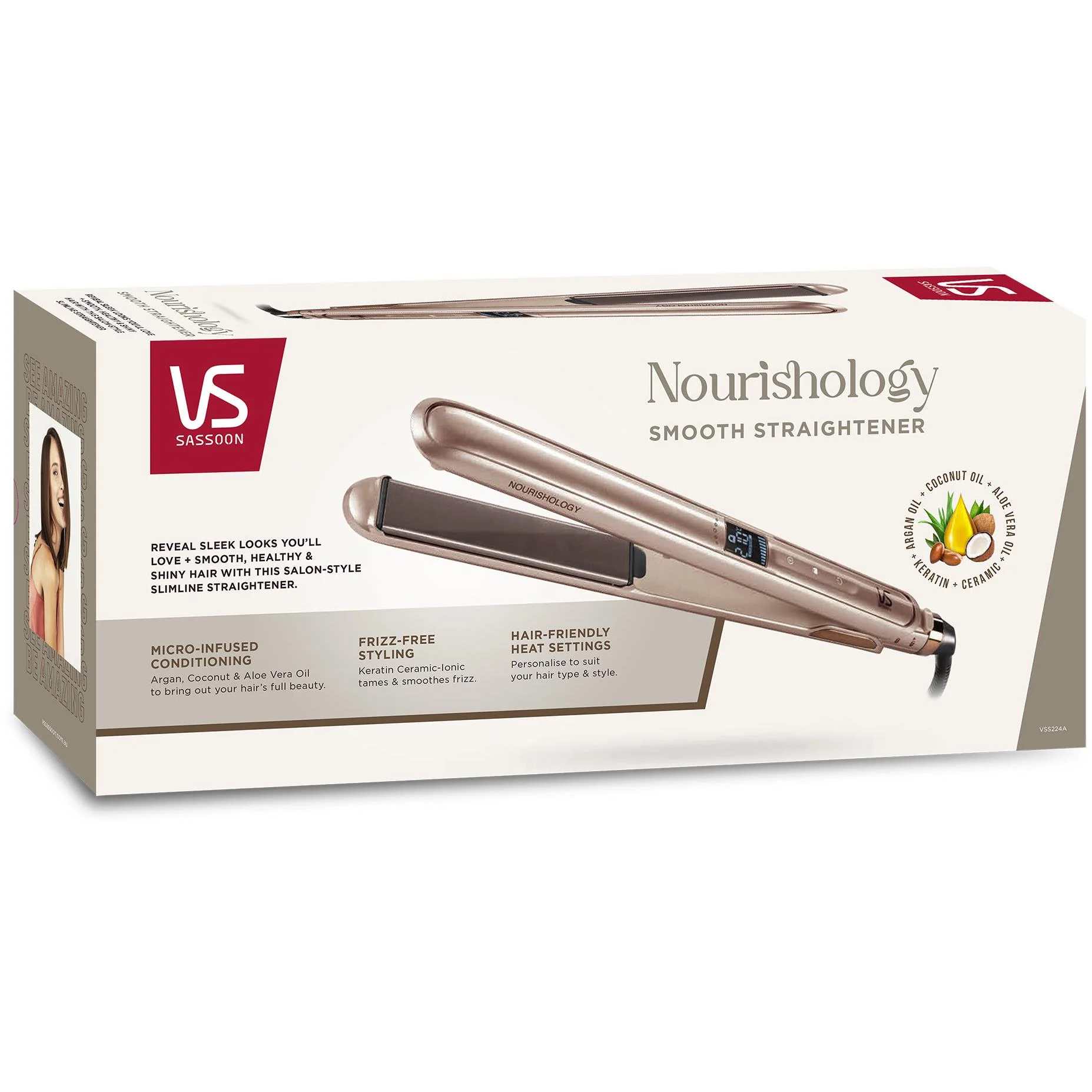 VS Sassoon Nourishology Smooth Straightener - Image 4