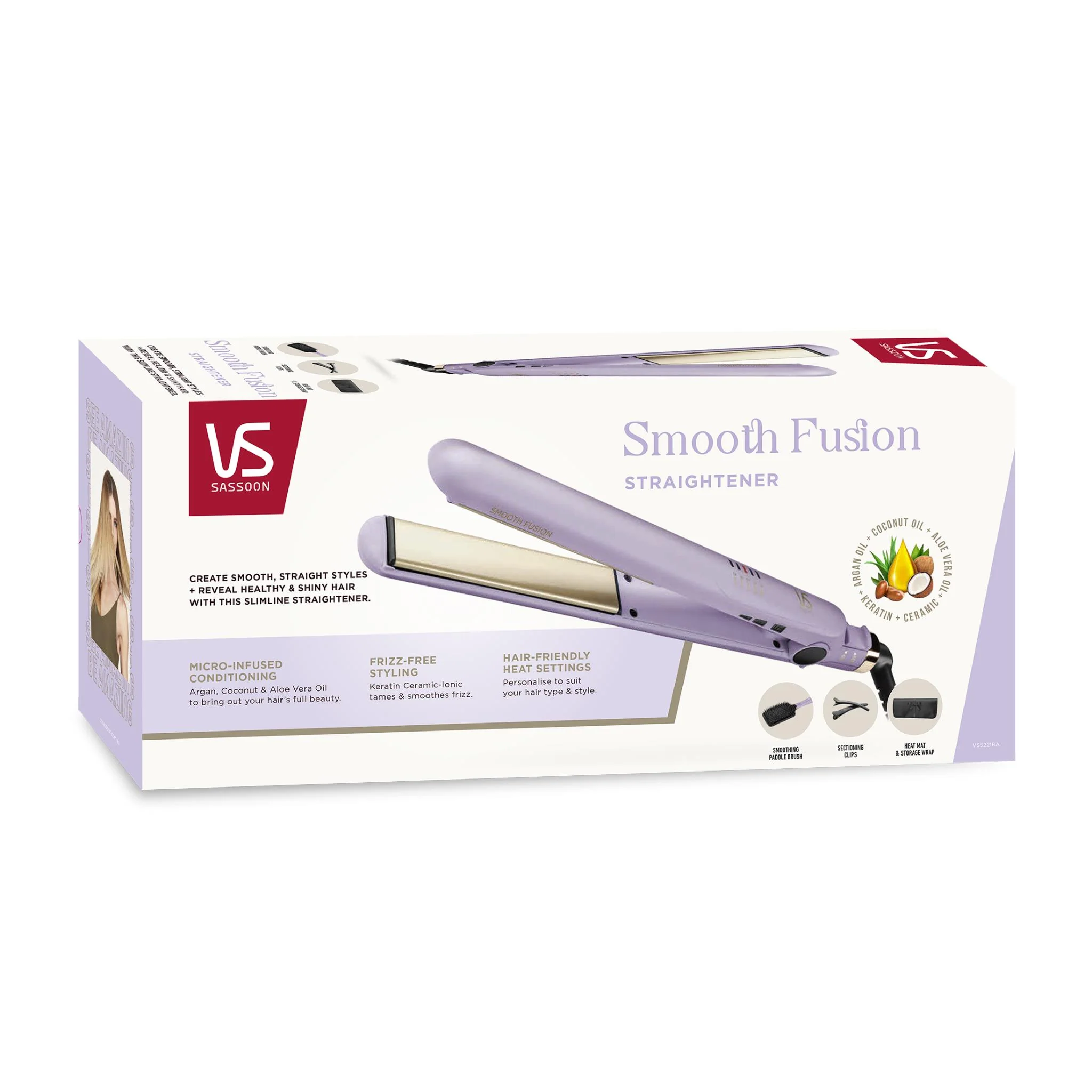 VS Sassoon Smooth Fusion Straightener - Image 7