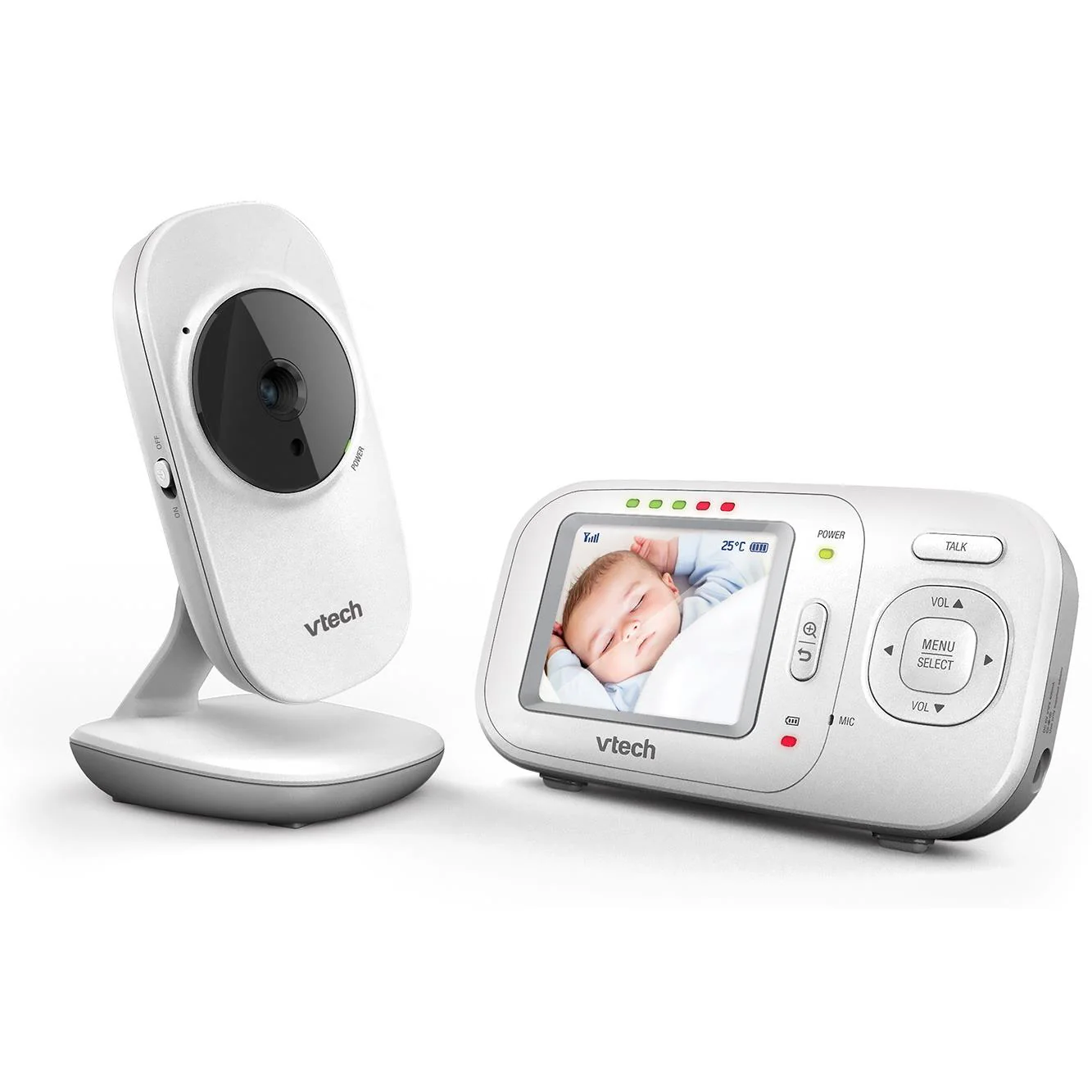 Vtech BM2700 Safe & Sound Video And Audio Baby Monitor - Image 2