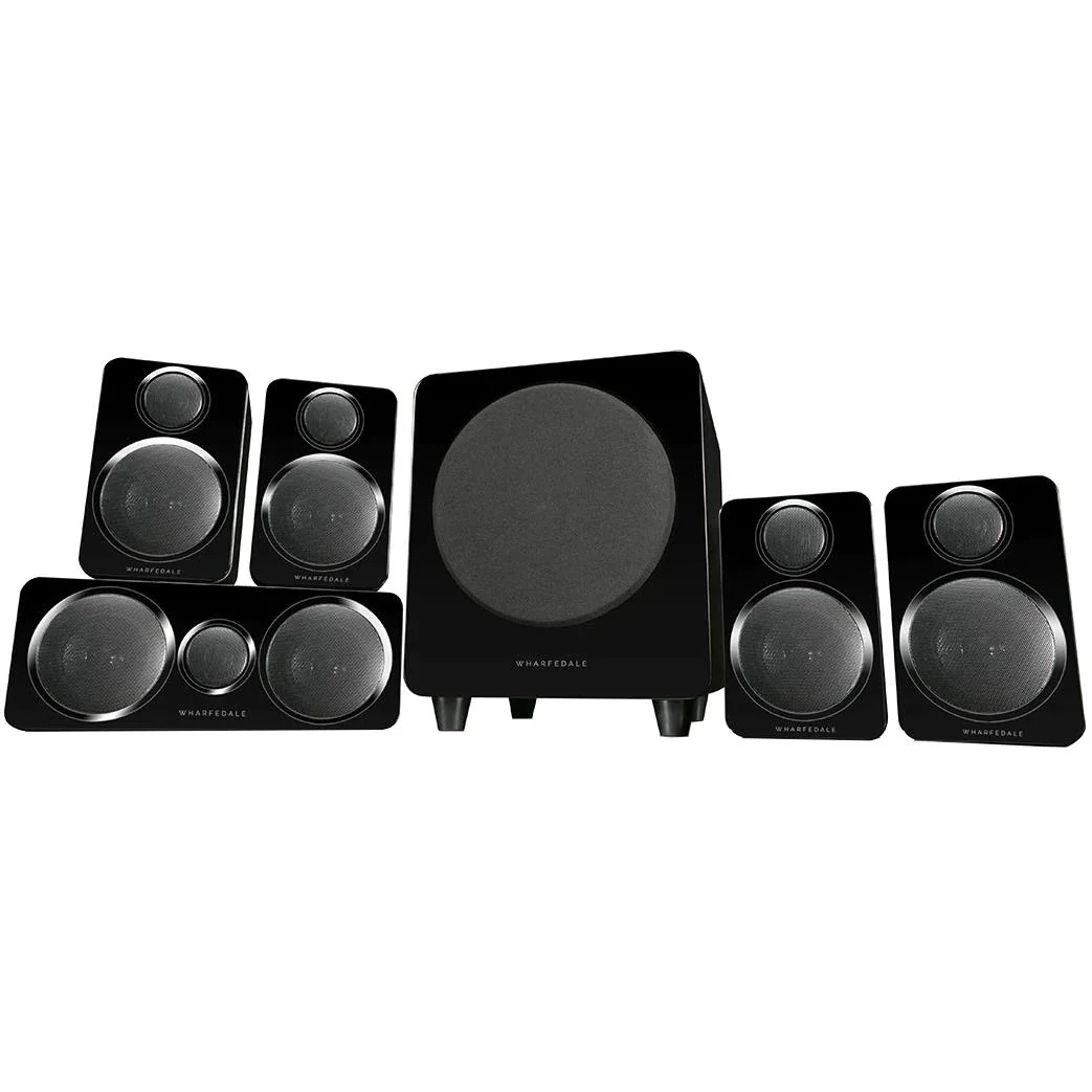 Wharfedale DX-2 5.1 Speaker Home Cinema Package (Piano Black) [~Ex Demo] - Image 2