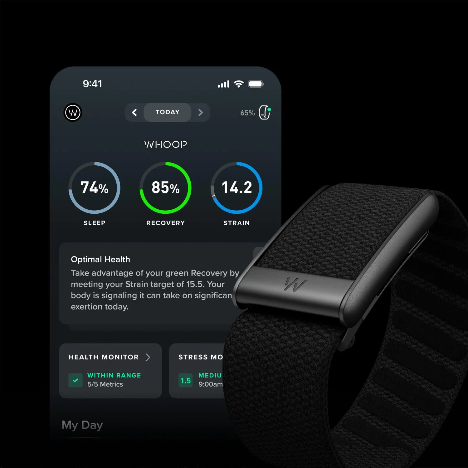 WHOOP Peak Fitness Tracker - Image 11