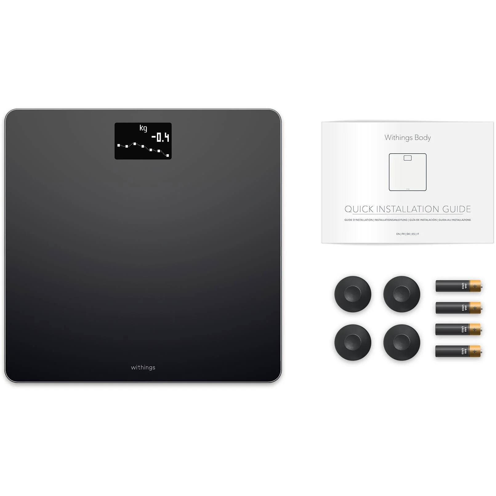 Withings Body BMI Wifi Smart Scale (Black) - Image 6