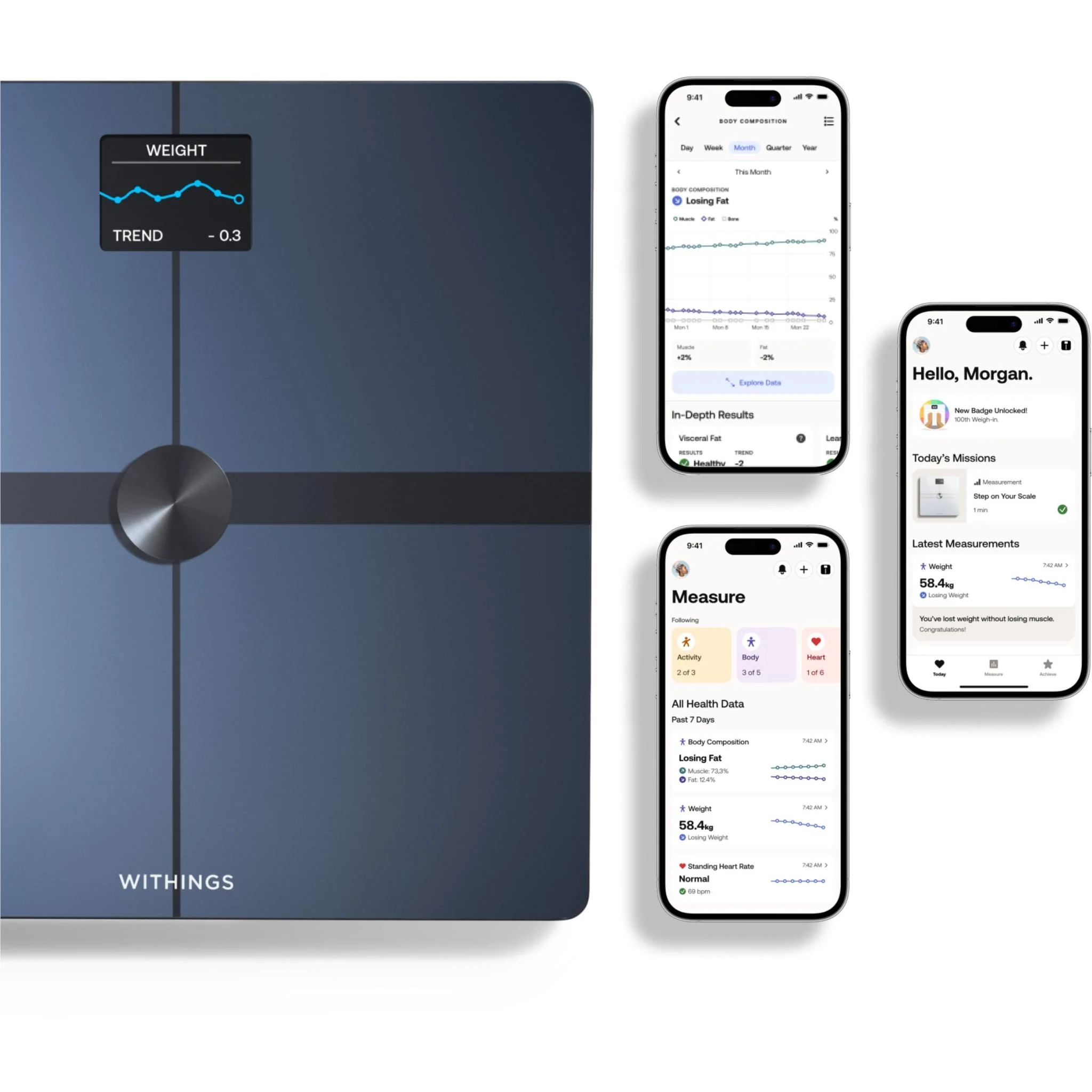 Withings Body Smart Scale (Black) - Image 3