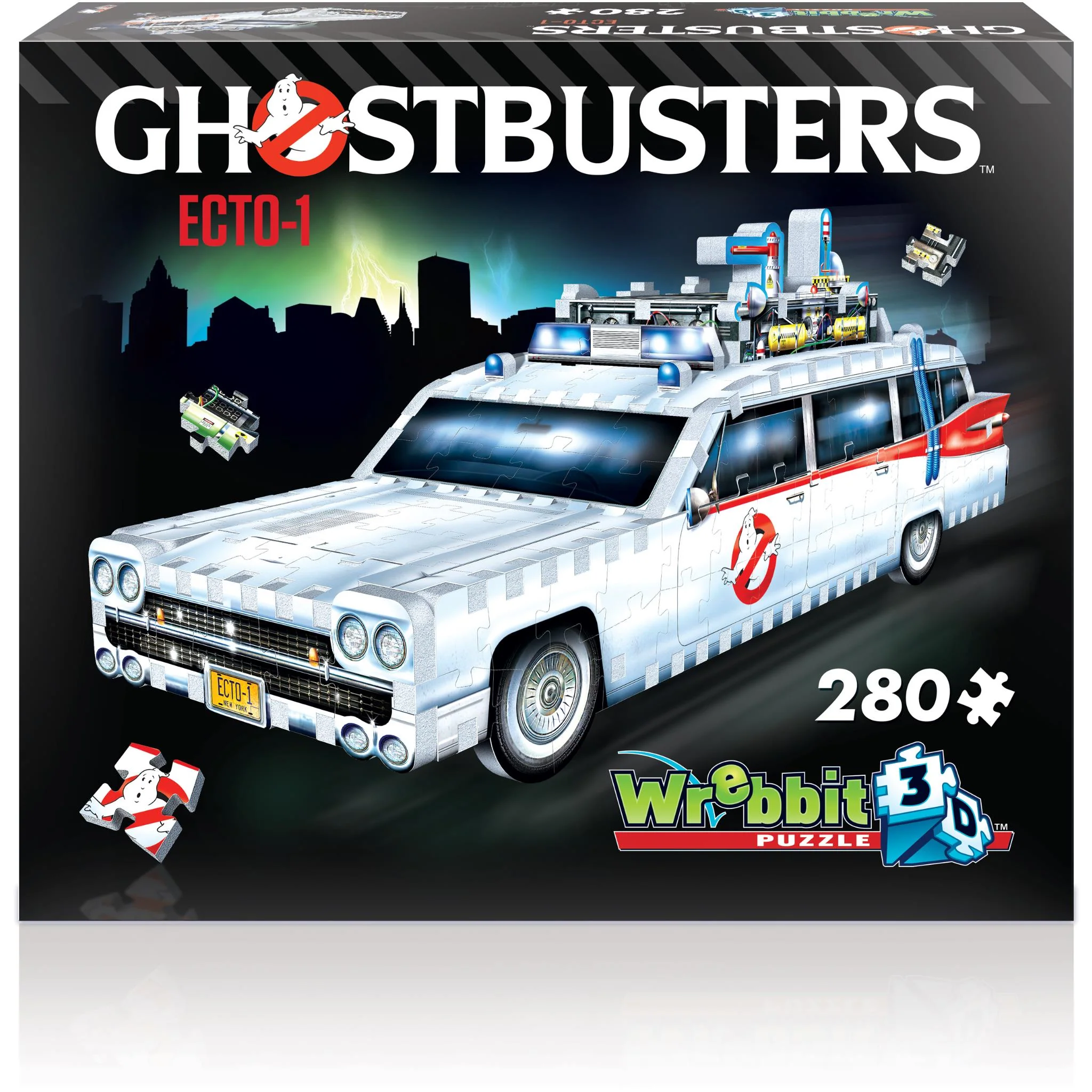 Wrebbit3D 3D Jigsaw Puzzle (Ghostbuster - Ecto-1) - Image 11